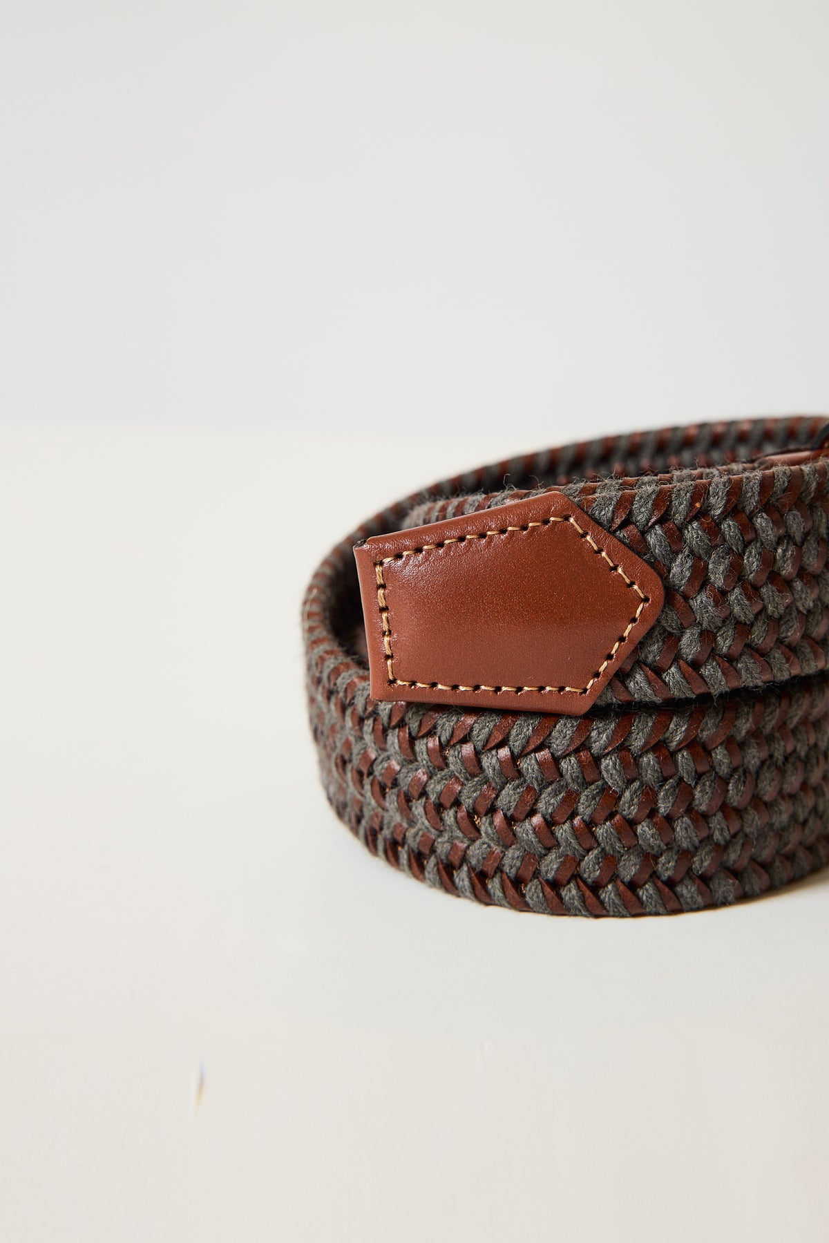 WOOL & LEATHER BELT KAKHI