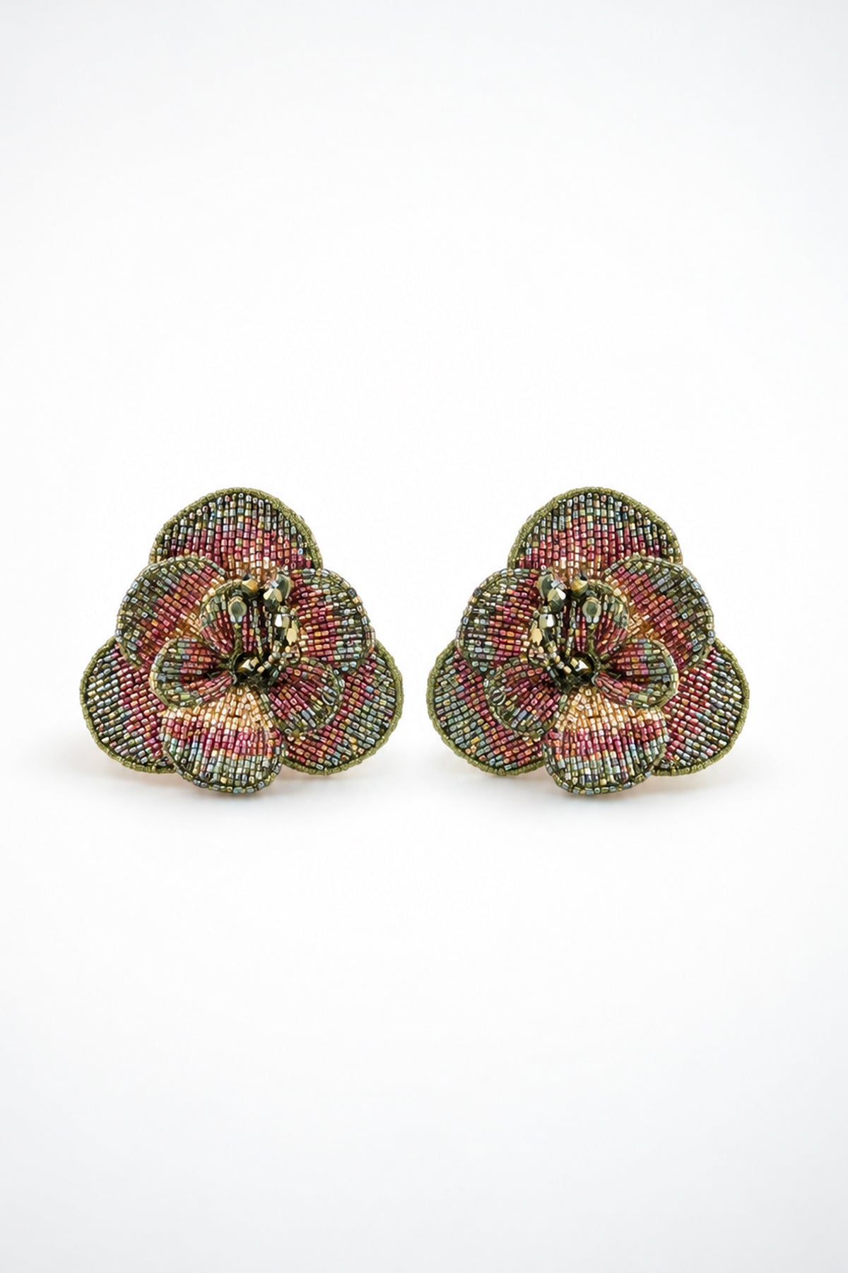 CAMELIA EARINGS KHAKI