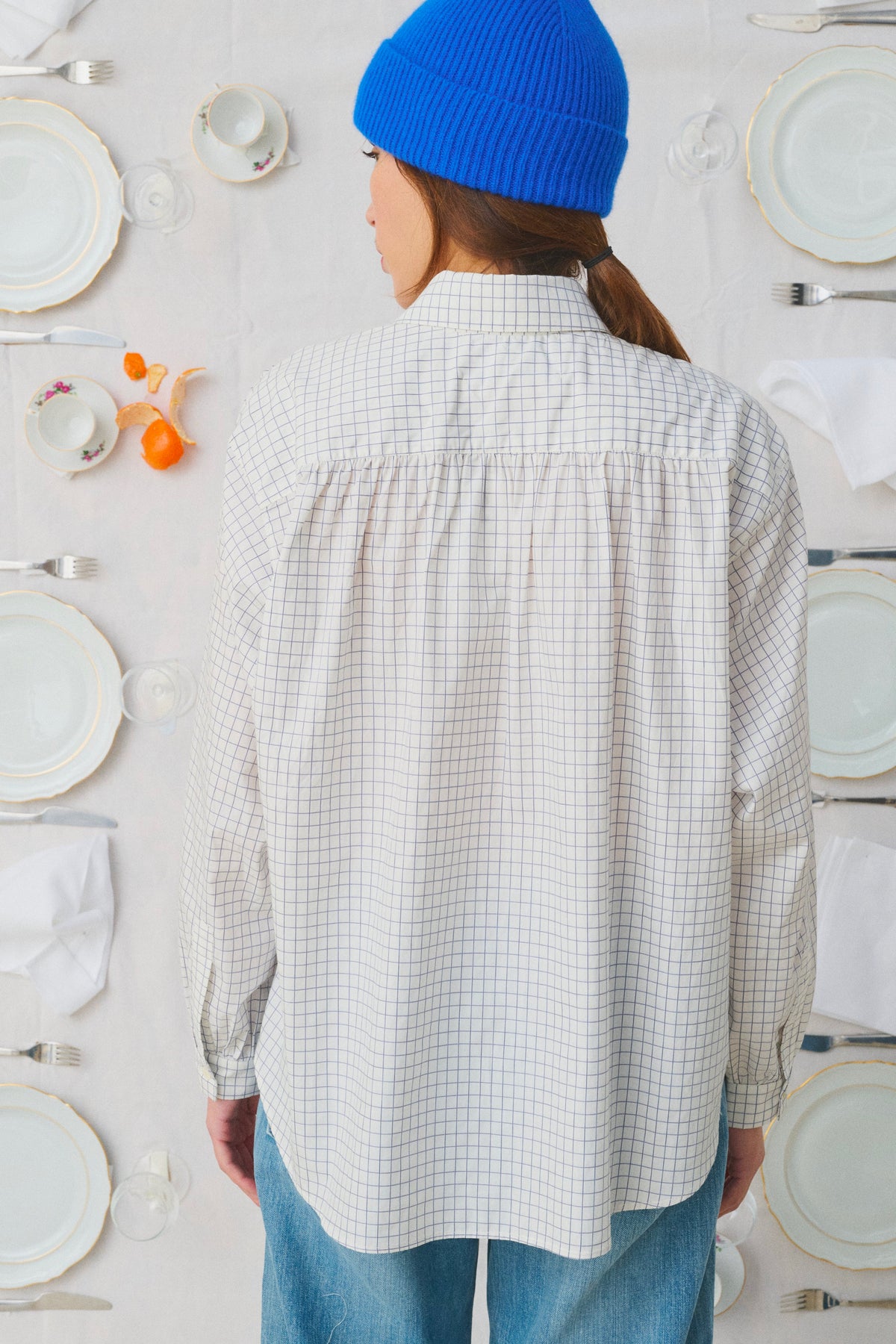 FISH SHIRT BLUE