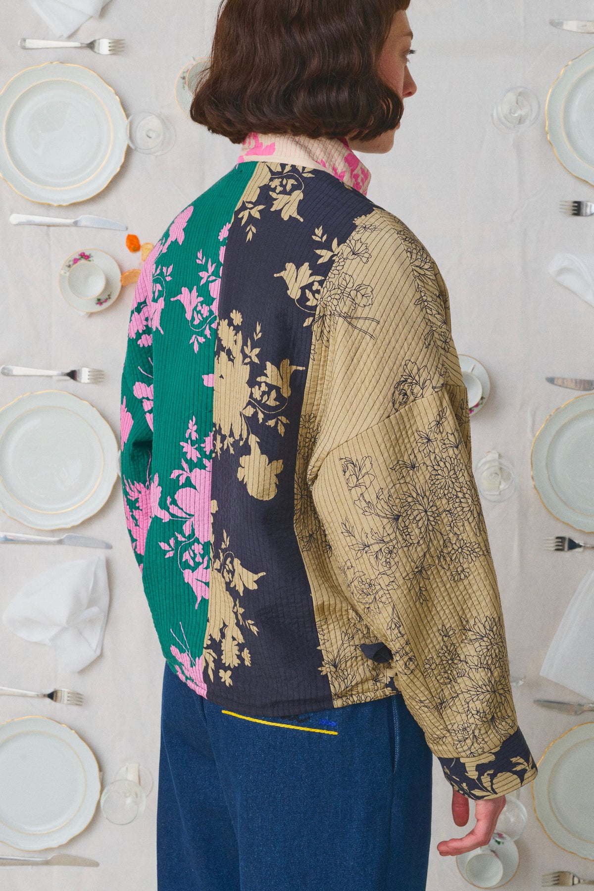 SILK BLOUSE MULTICOLORED