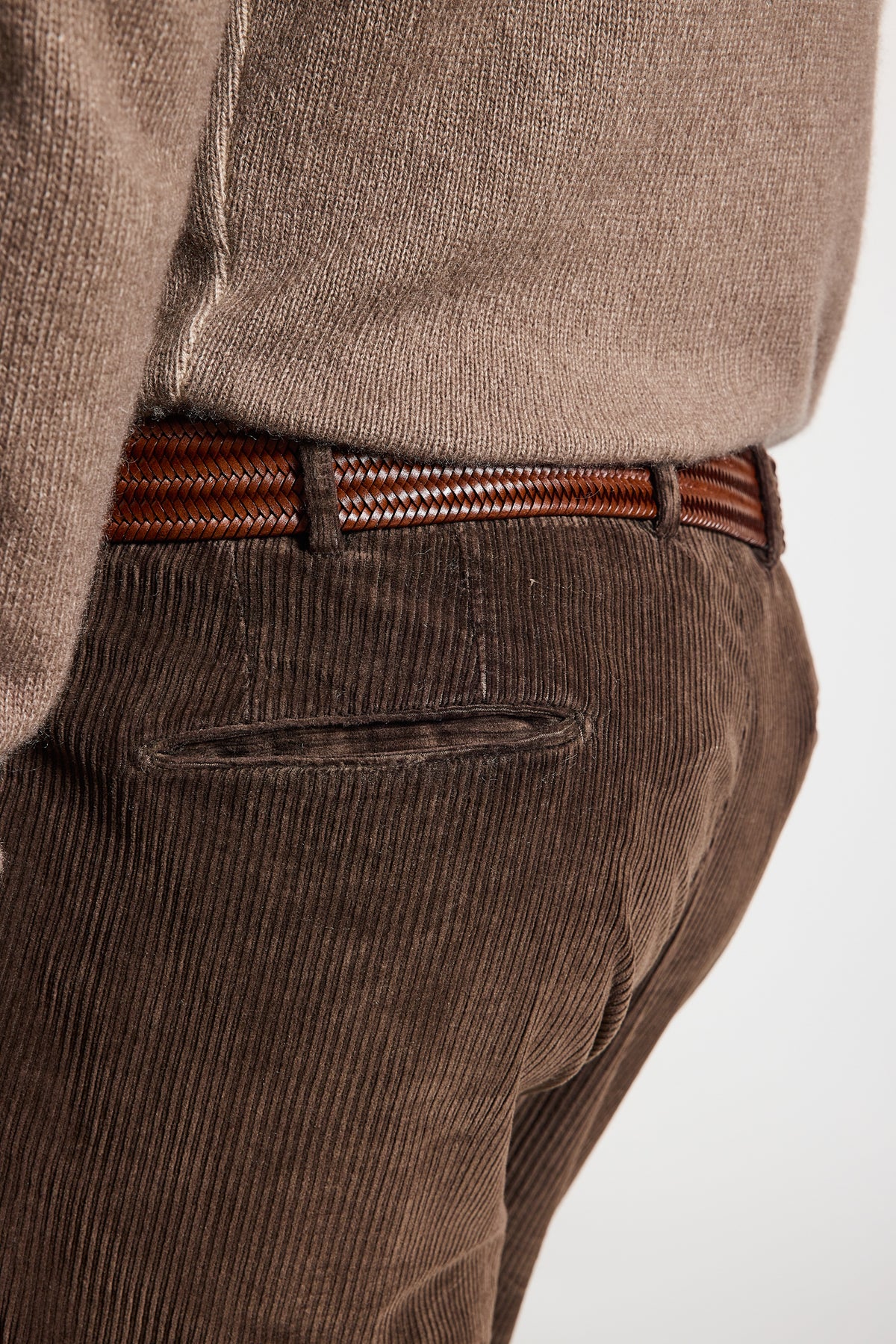 VELVET PANTS CHOCOLATE