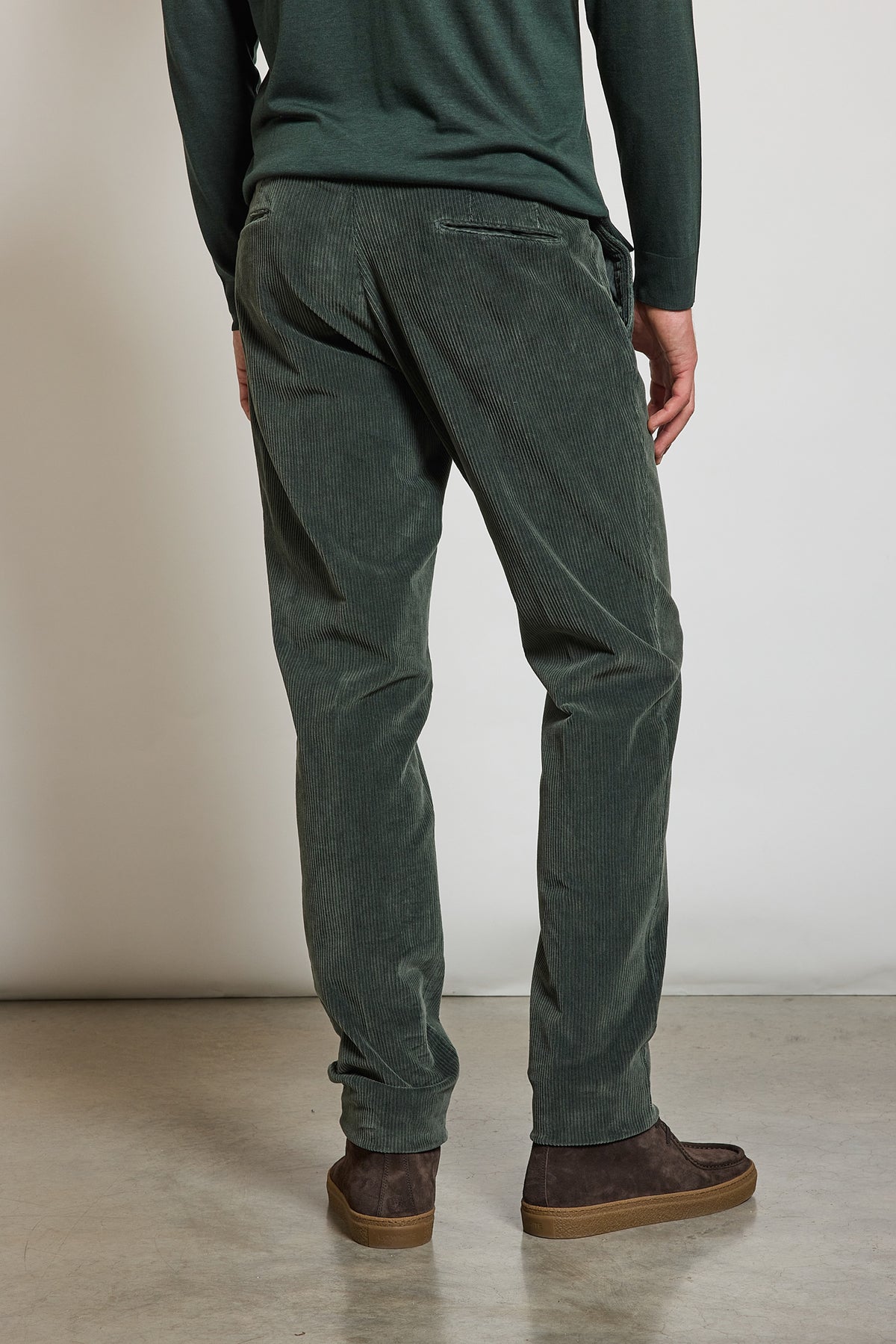 PANTALON EN VELOURS FORET