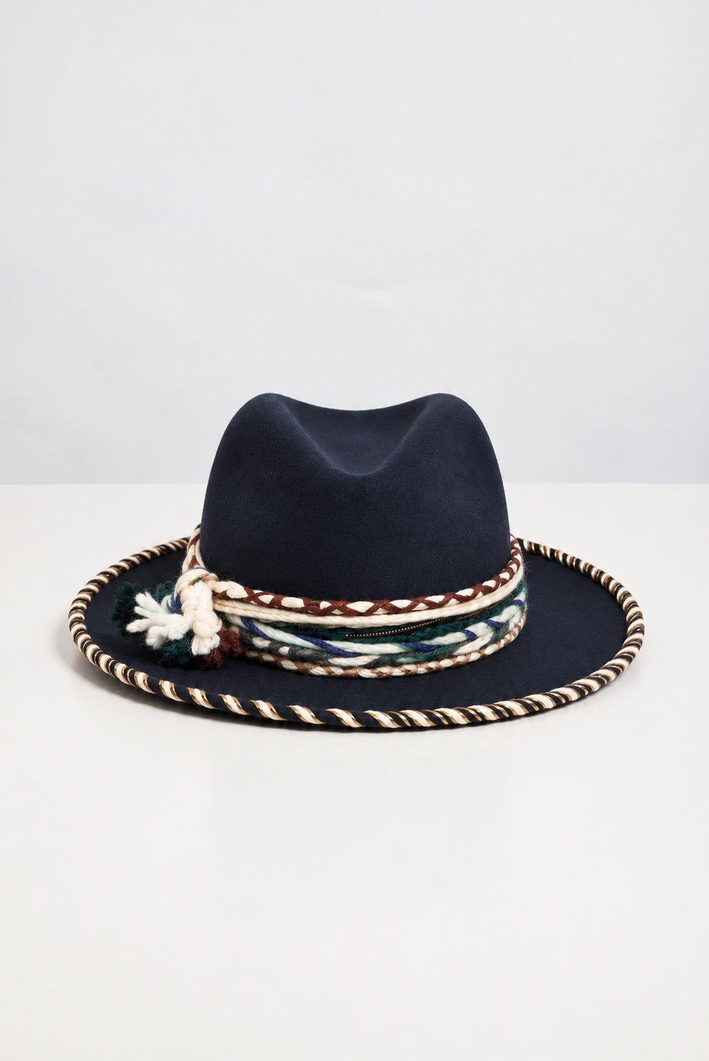 EMBROIDERED HAT NAVY