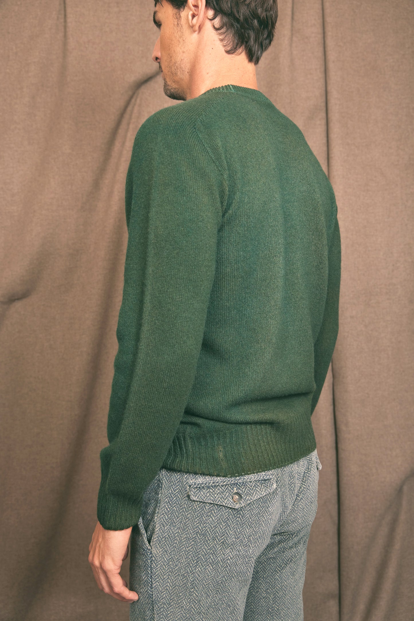 PULL RÉVERSIBLE KAKI