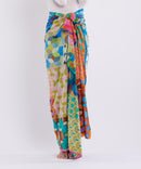 PATCHWORK SCARF MULTICOLORED
