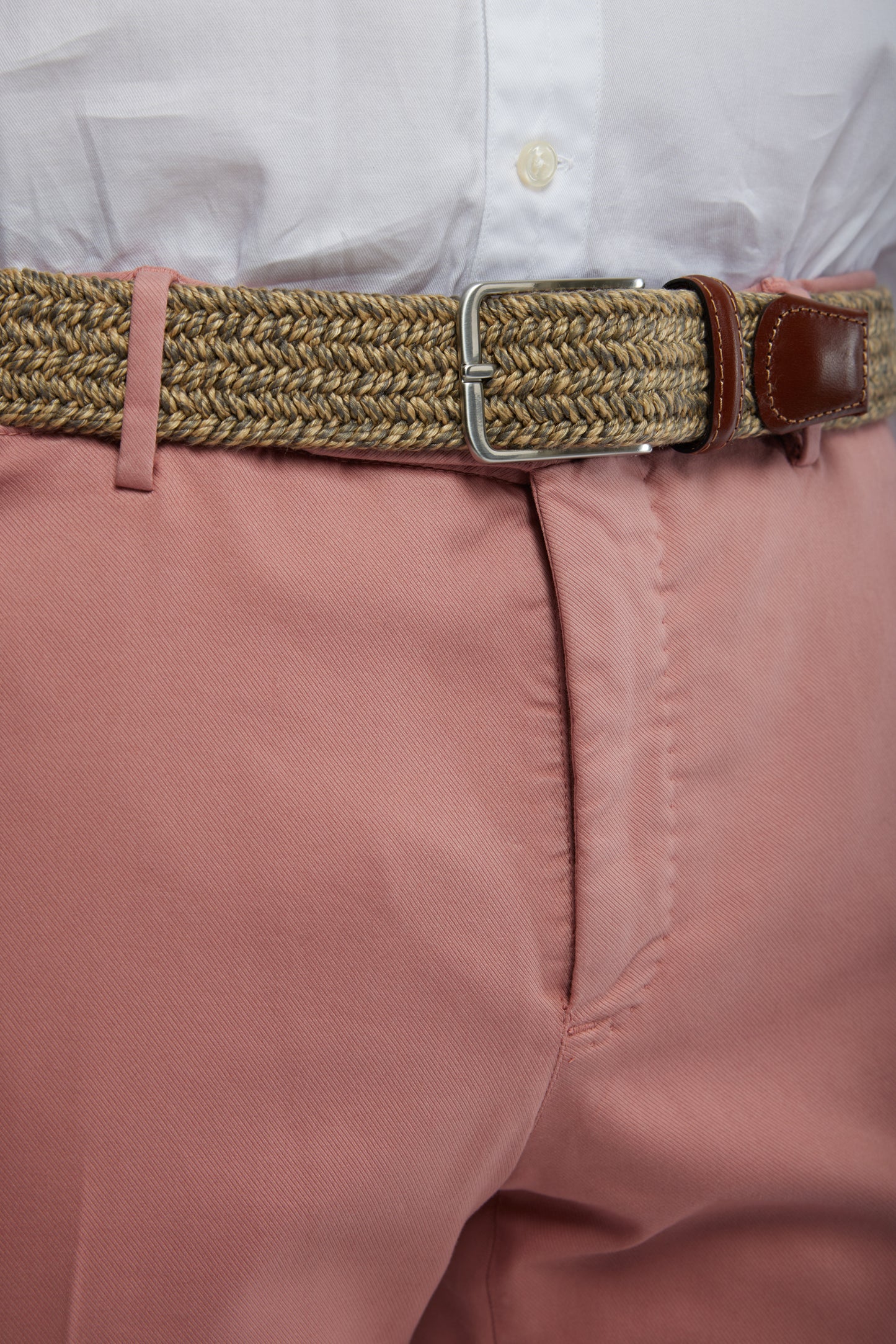 SUPER SLIM FIT LYOCELL VIEUX ROSE