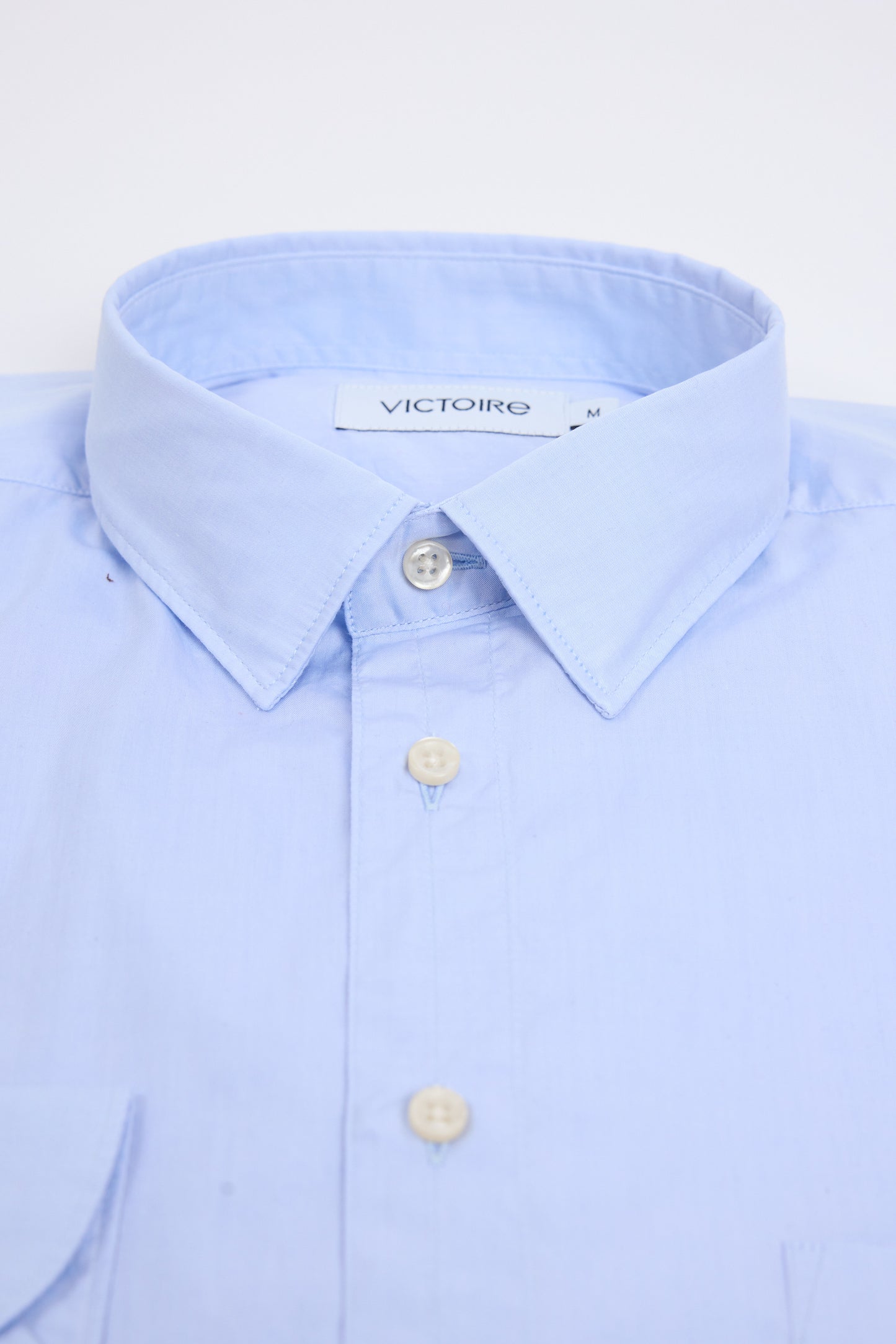 CHEMISE DROITE BLEUE