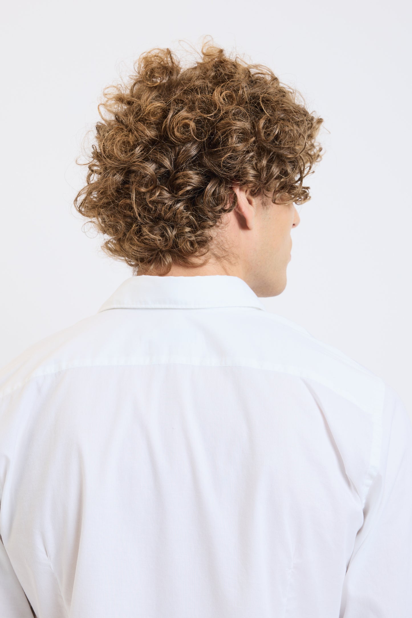 CHEMISE DROITE IRON LESS BLANCHE