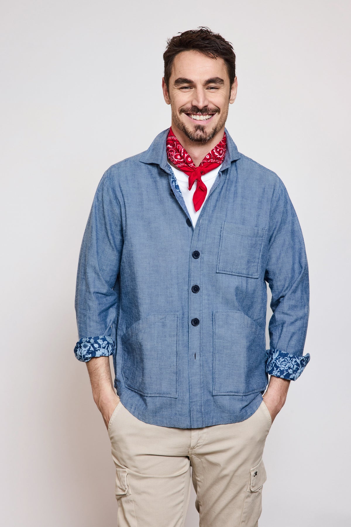 OVER SHIRT JEANS