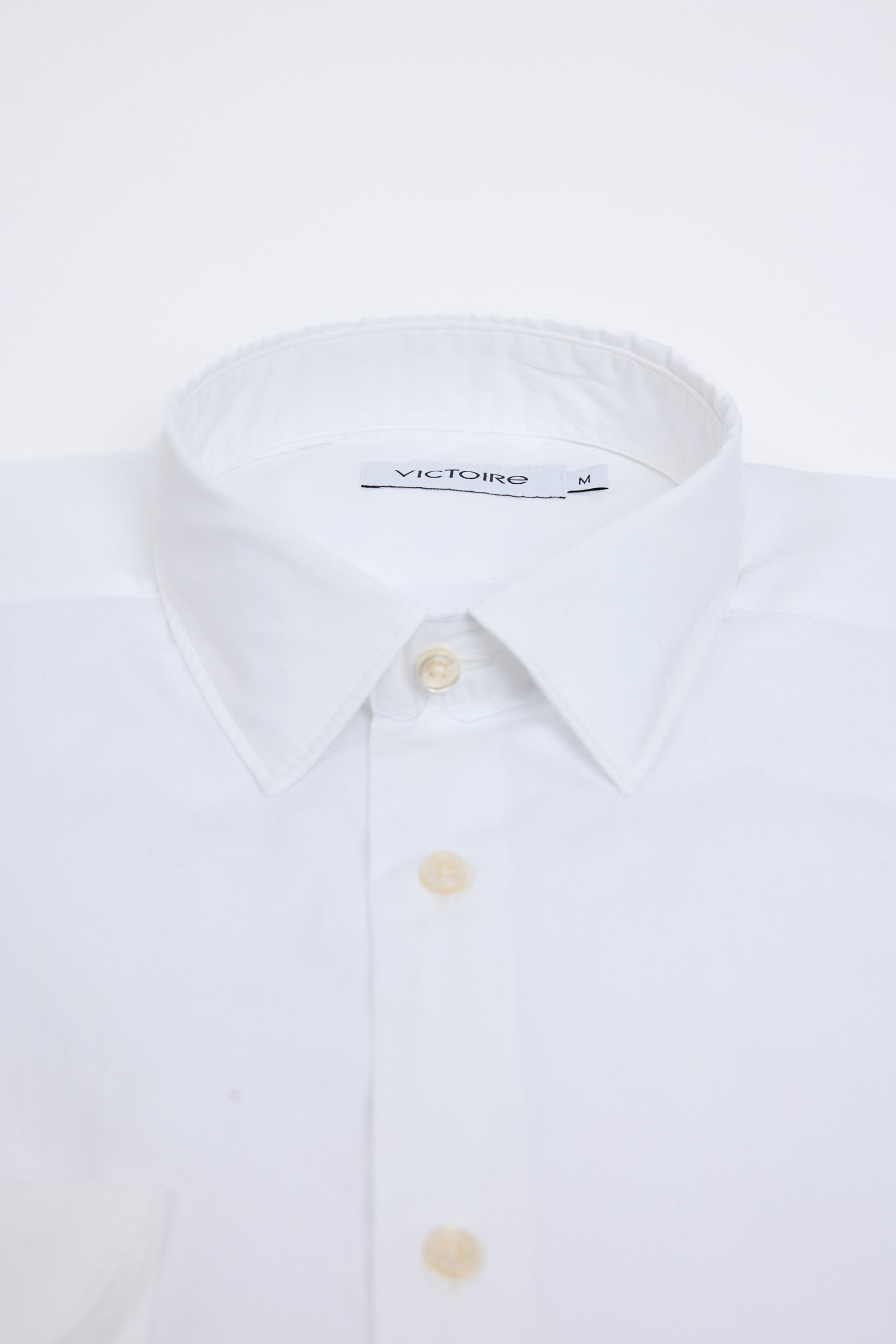 CHEMISE AJUSTÉE TWILL BLANCHE