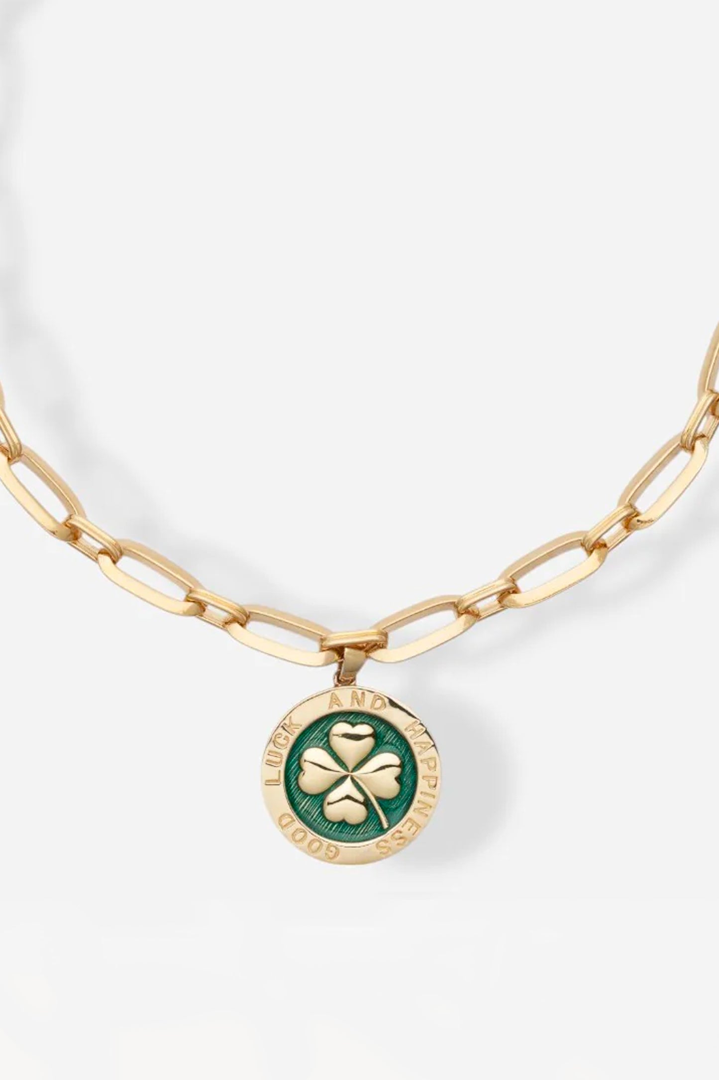 MÉDAILLE TREFLE VERT