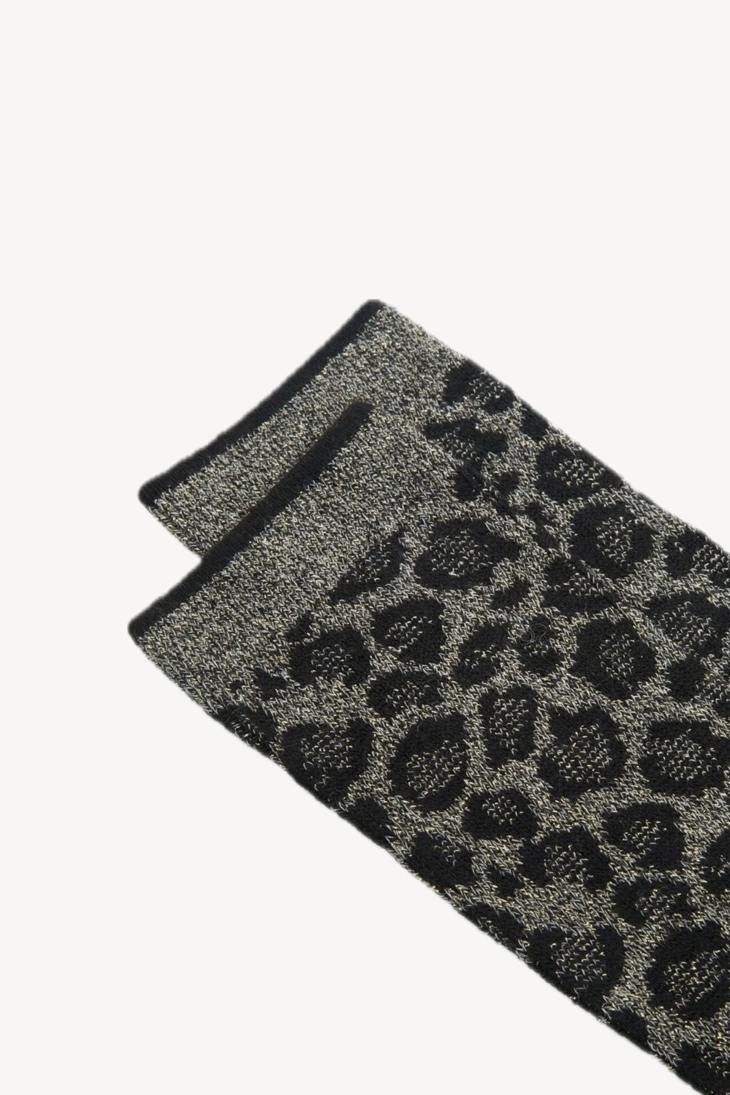 CHAUSSETTES LÉOPARD GRIS