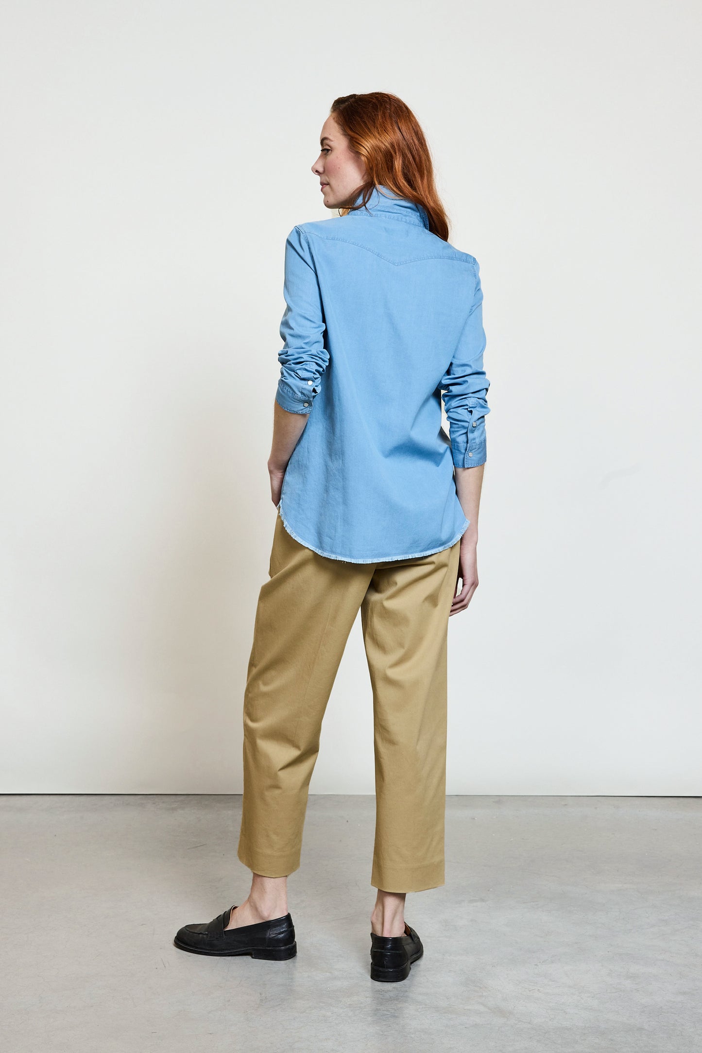 CHEMISE CALAMITY BLEUE