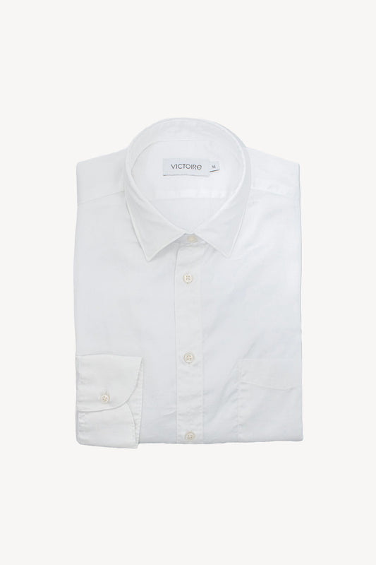 CHEMISE DROITE BLANCHE