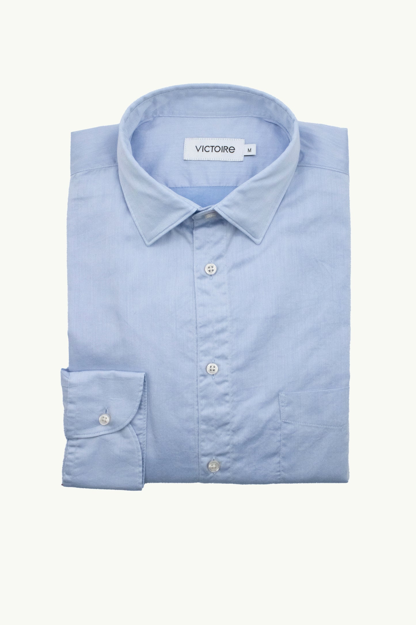 CHEMISE DROITE BLEUE
