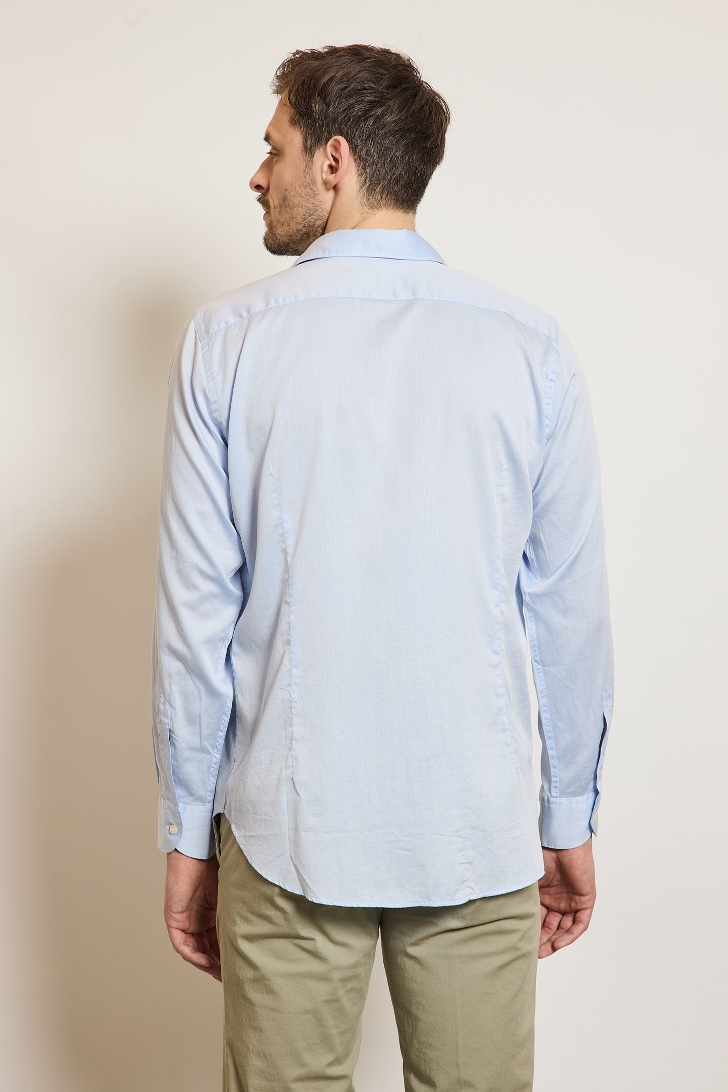 CHEMISE DROITE BLEUE