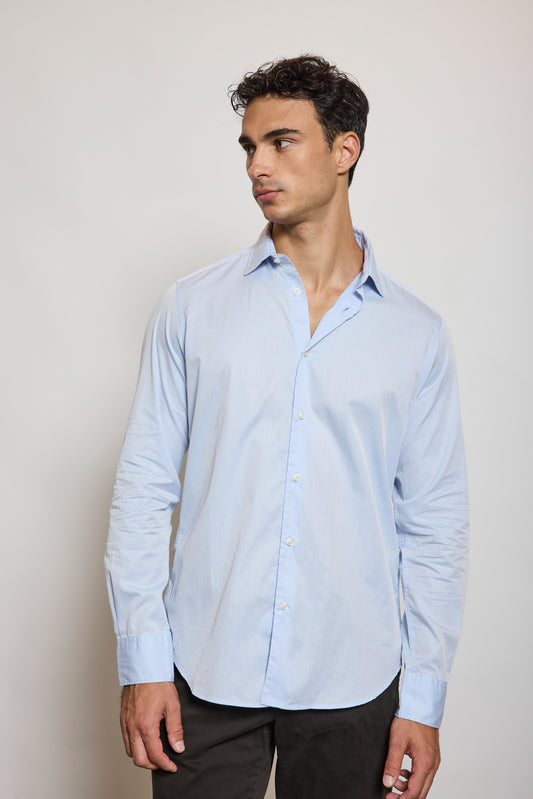 CHEMISE AJUSTÉE BLEUE