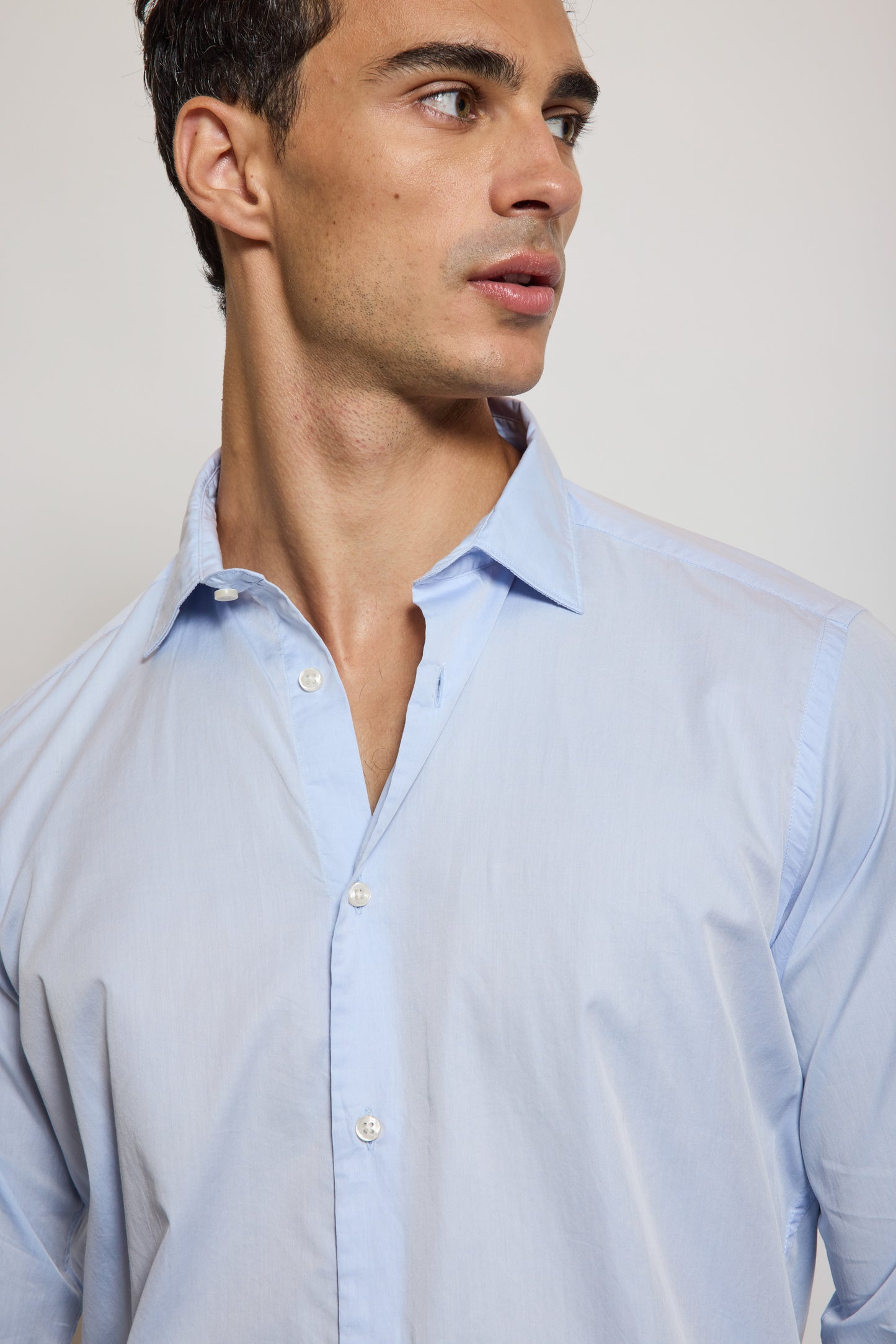 CHEMISE AJUSTÉE BLEUE