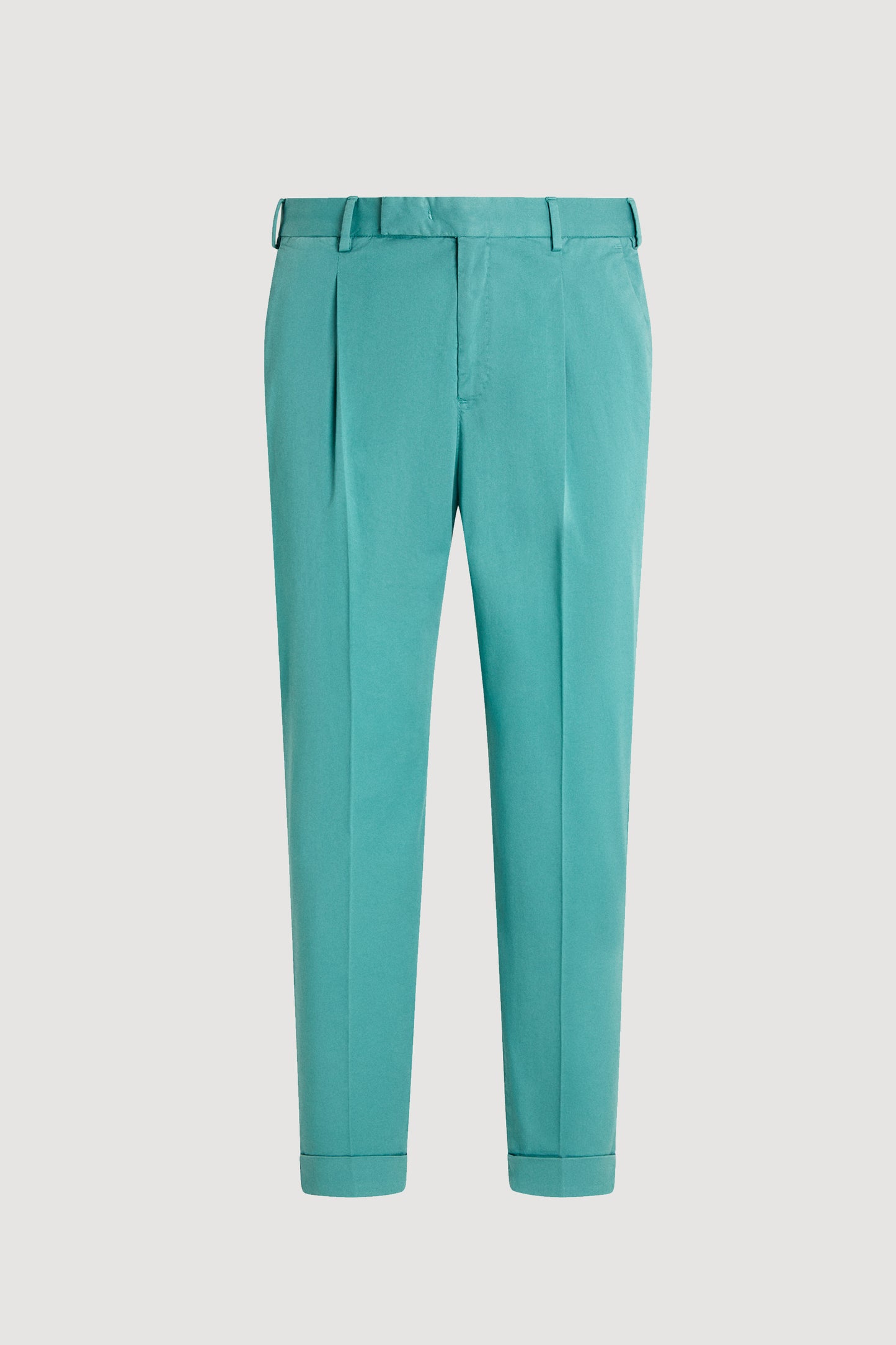 PANTALON SLIM EN COTON LAGON