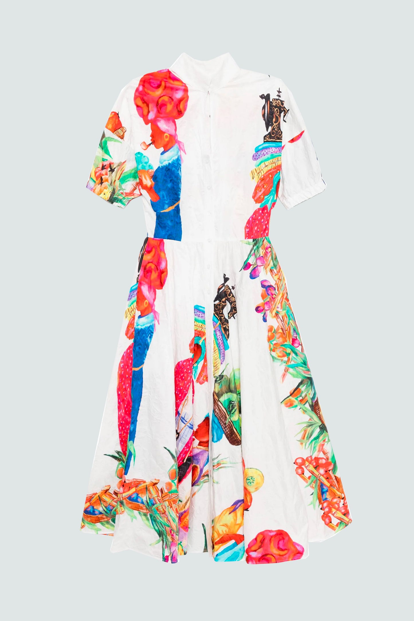 ROBE CHEMISE MULTICOLORE