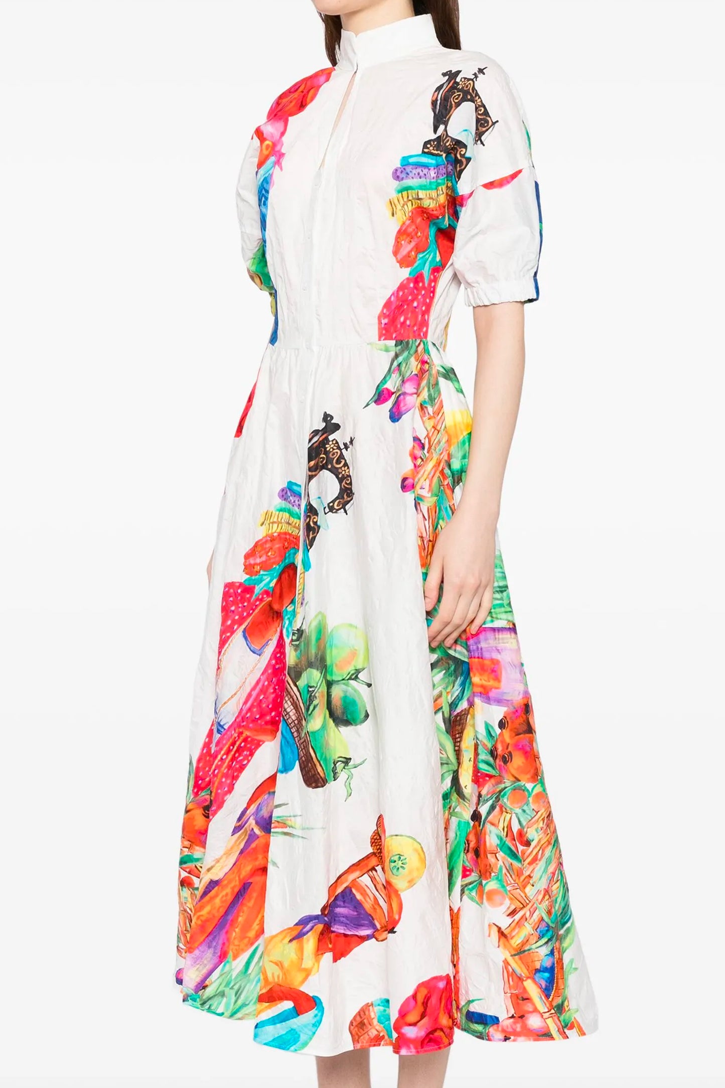 ROBE CHEMISE MULTICOLORE