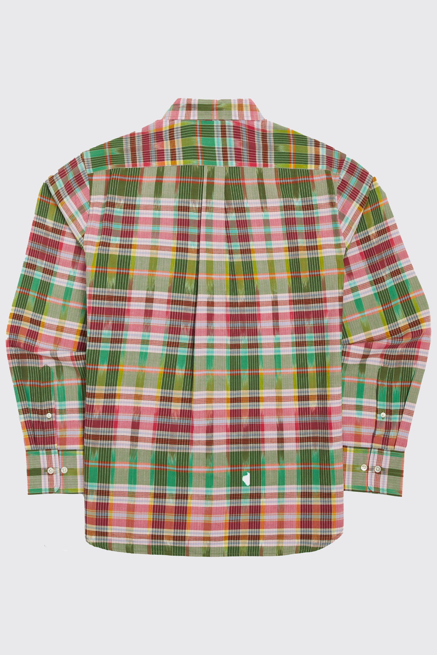 CHEMISE À CARREAUX IKAT