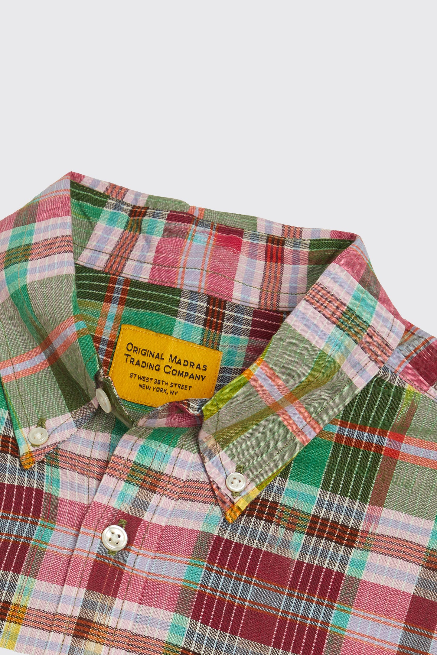 CHEMISE À CARREAUX IKAT