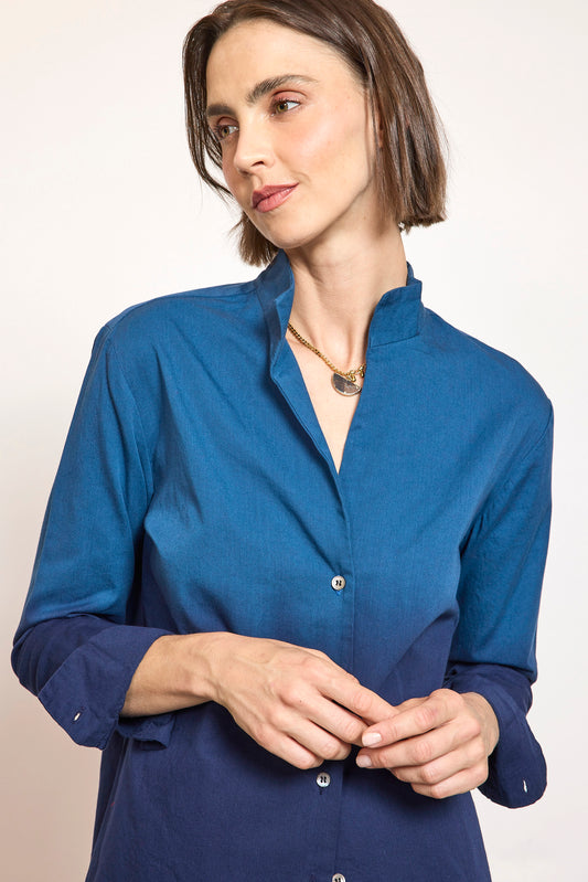 CHEMISE TYE AND DIE INDIGO