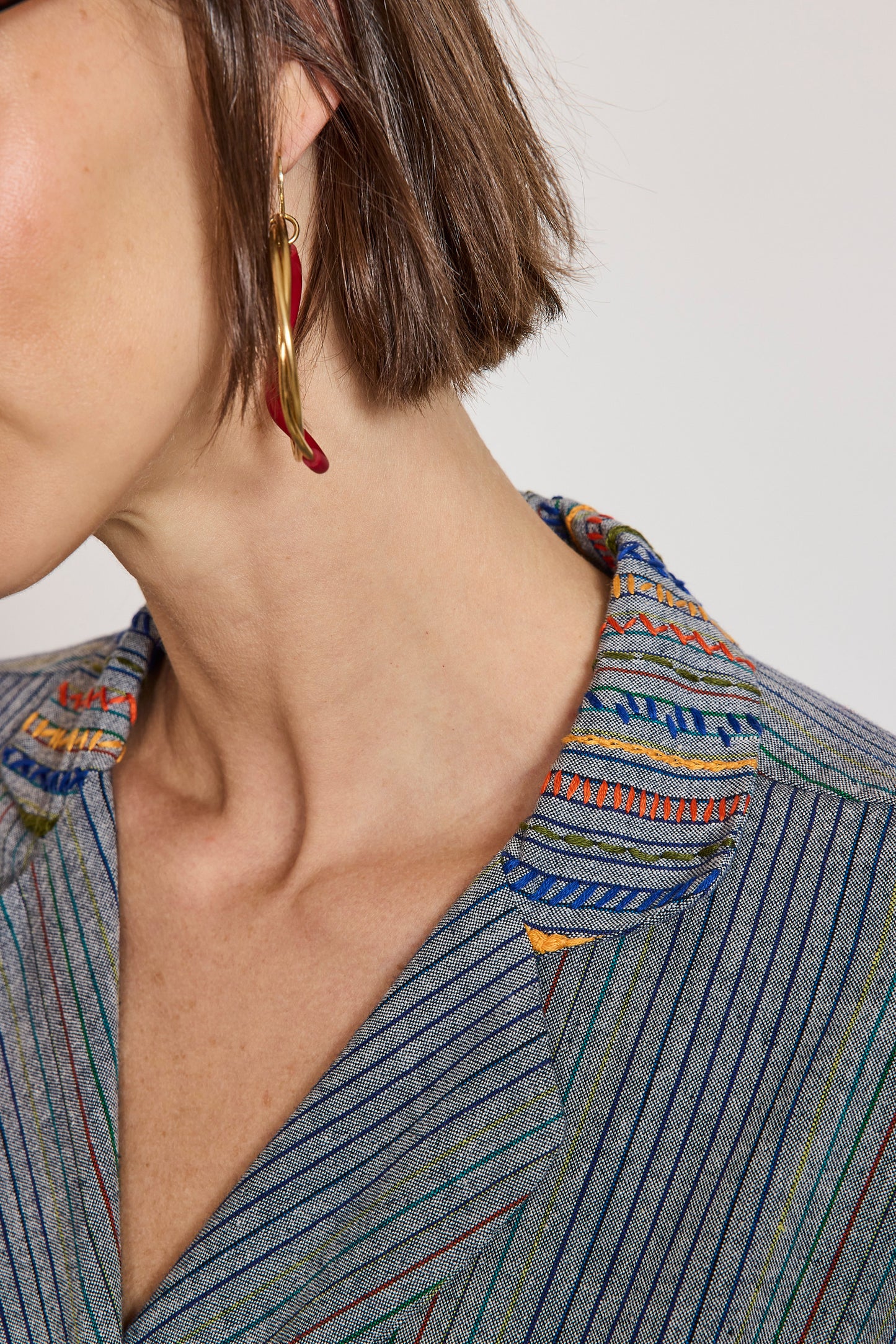 ROBE TISSÉE BACK TO SCHOOL JEAN