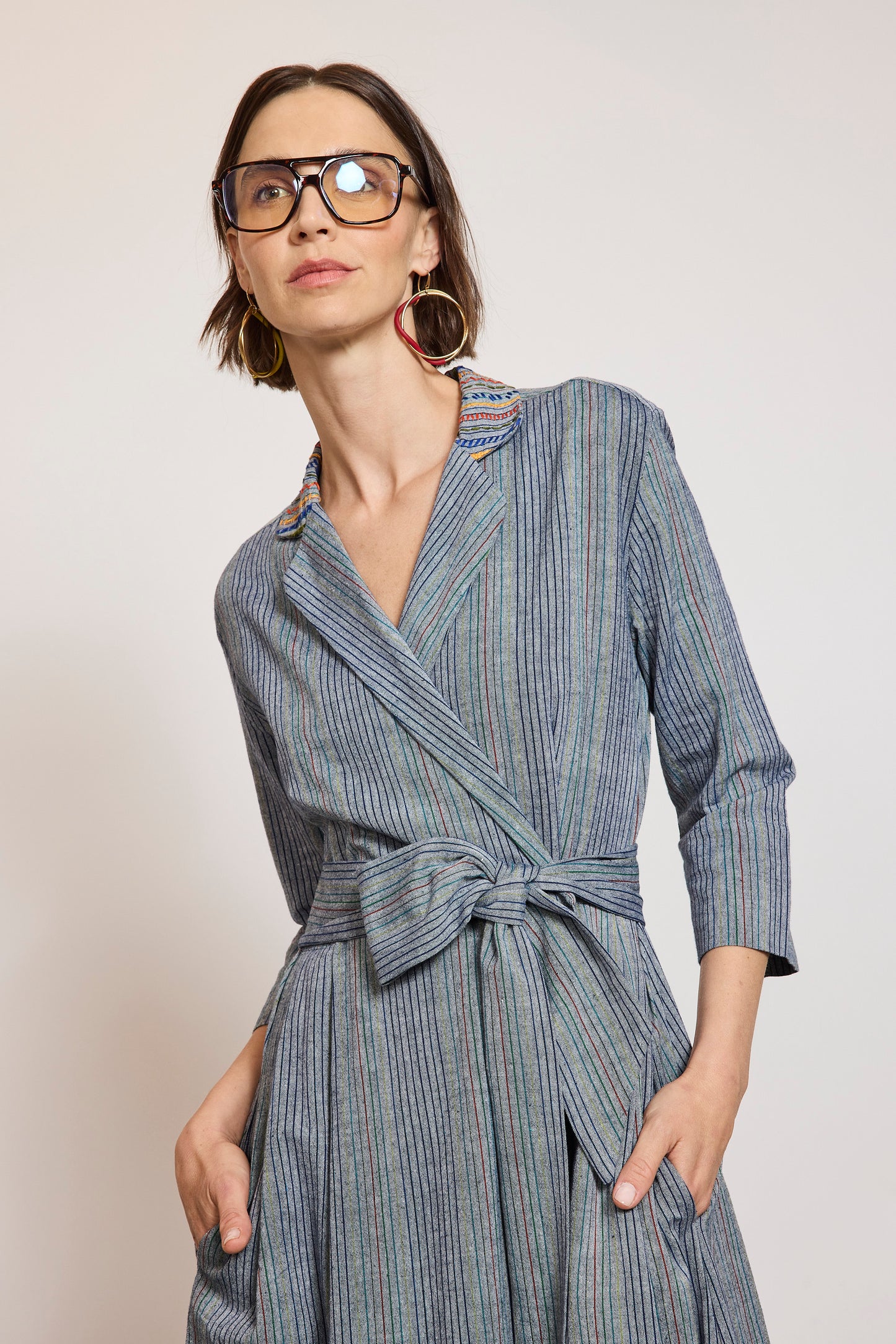 ROBE TISSÉE BACK TO SCHOOL JEAN