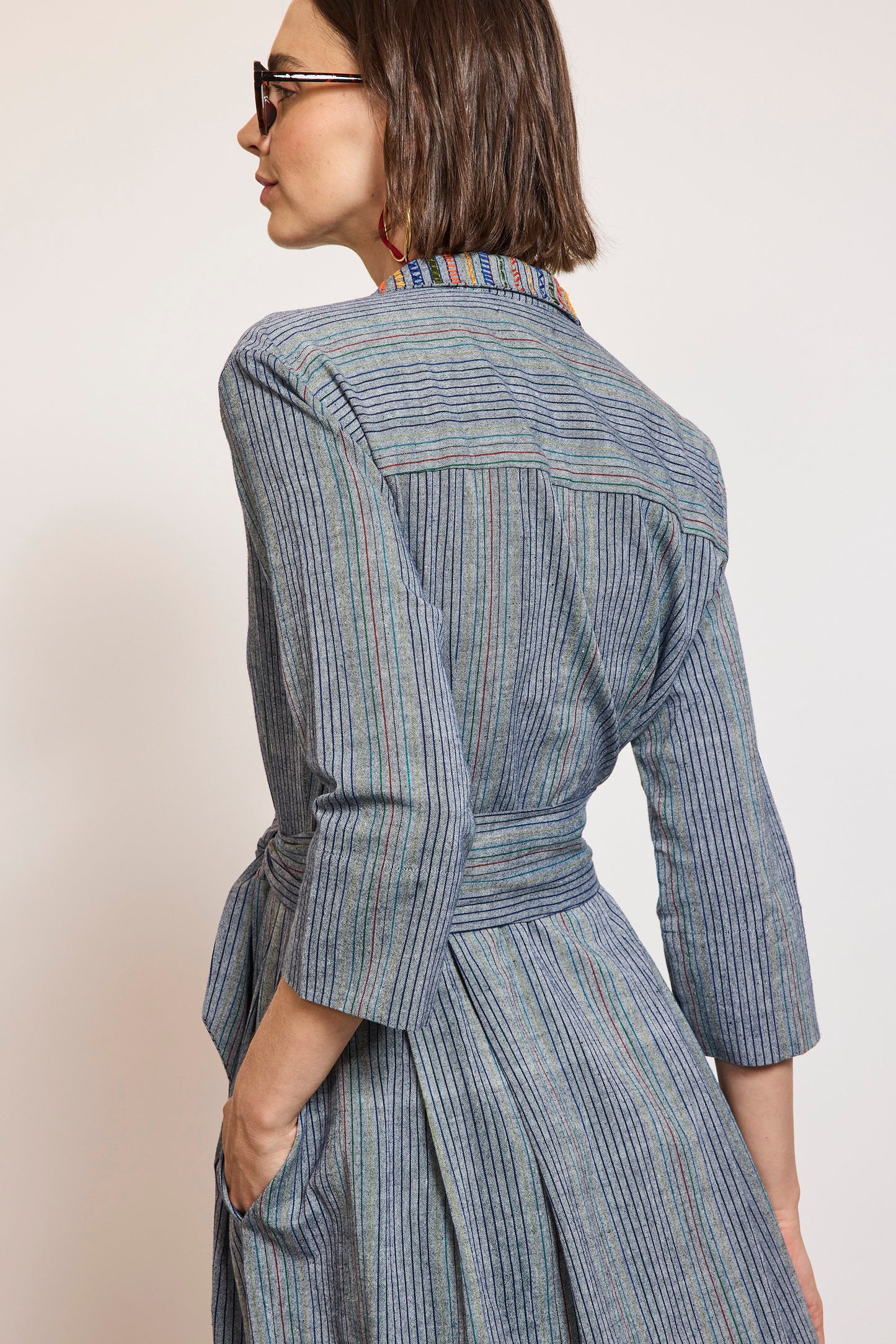 ROBE TISSÉE BACK TO SCHOOL JEAN