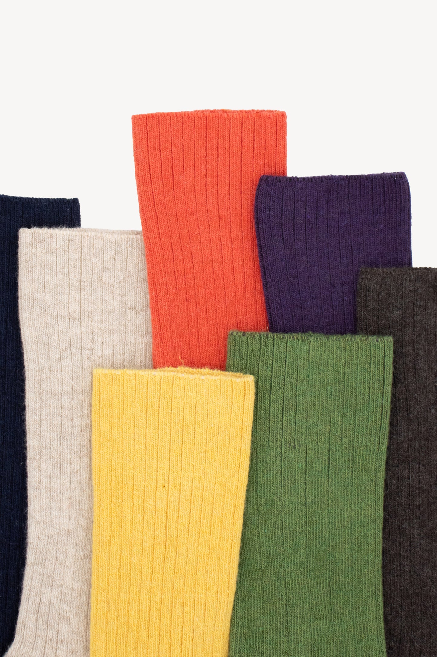 CASHMERE SOCKS CORAL