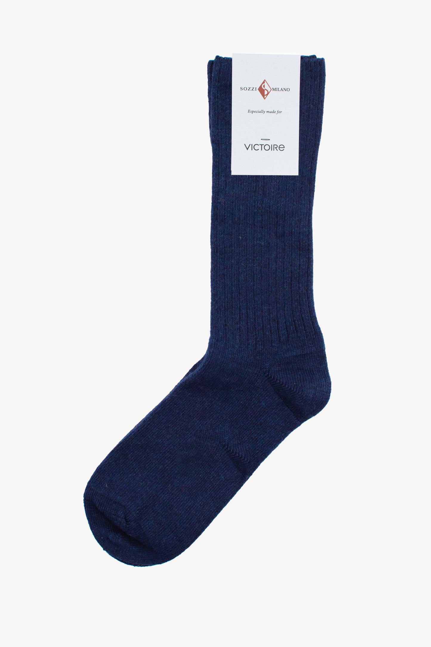 CASHMERE SOCKS NAVY