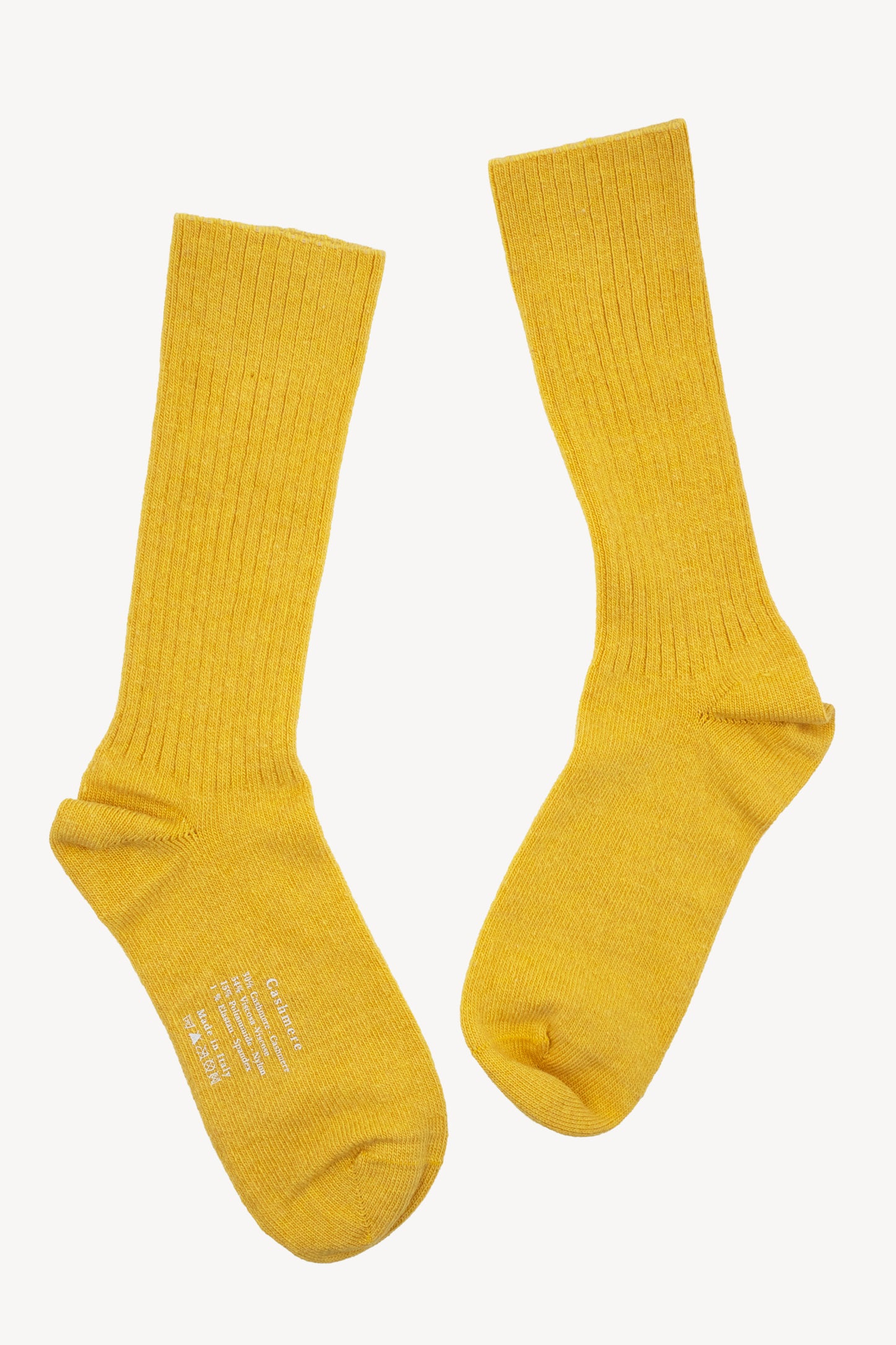 CASHMERE SOCKS SUNFLOWER