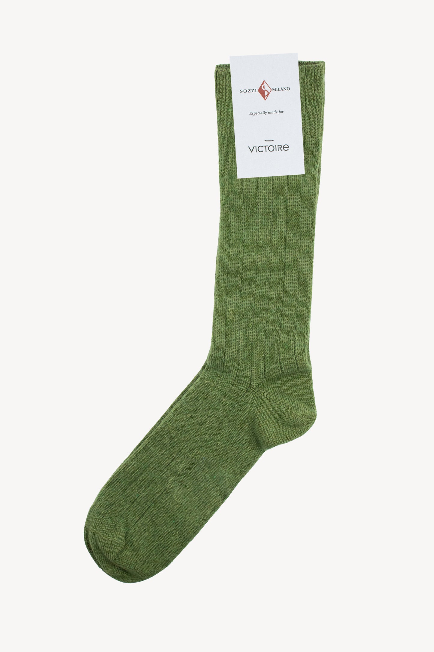 CASHMERE SOCKS GREEN