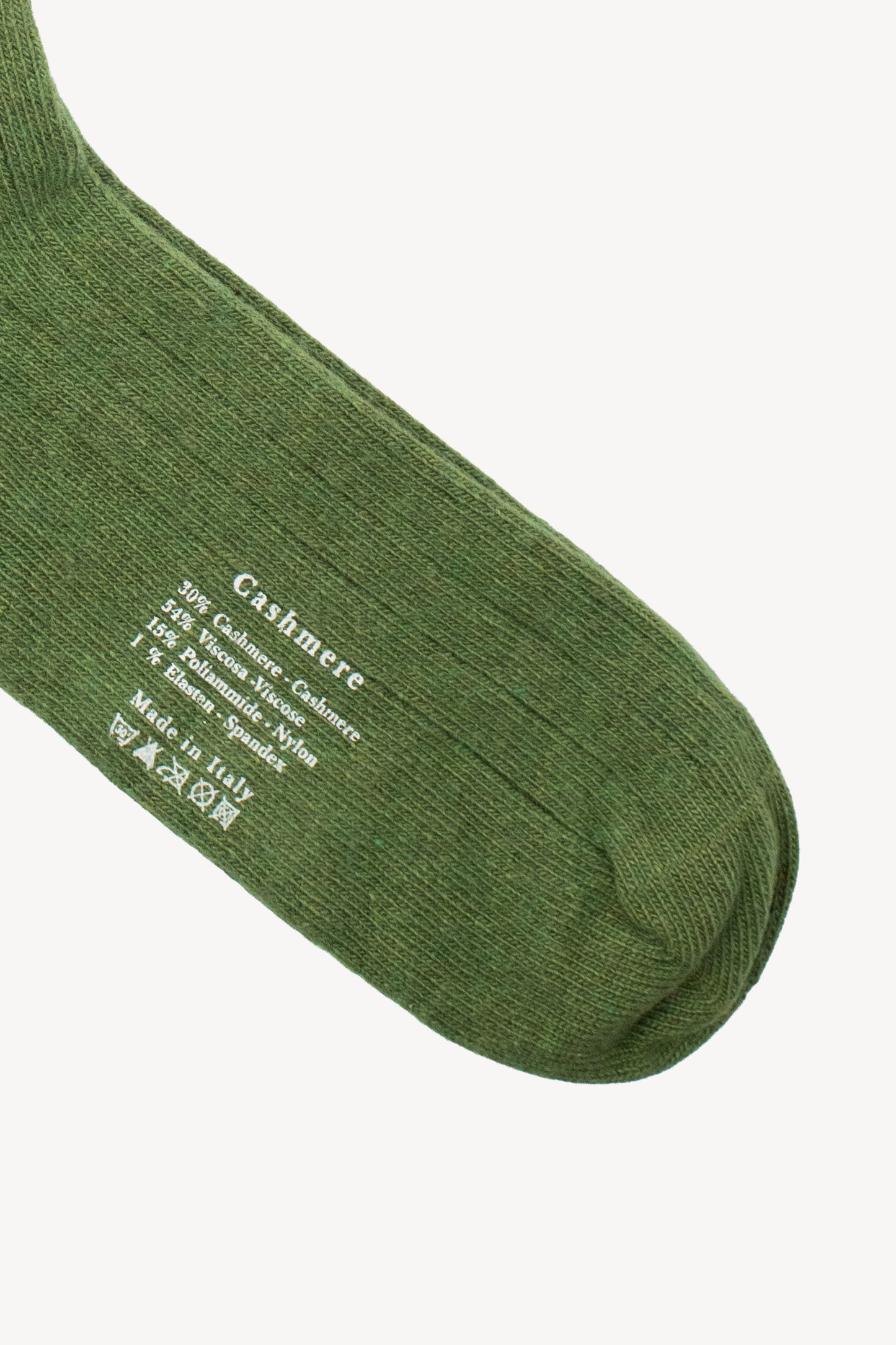 CASHMERE SOCKS GREEN