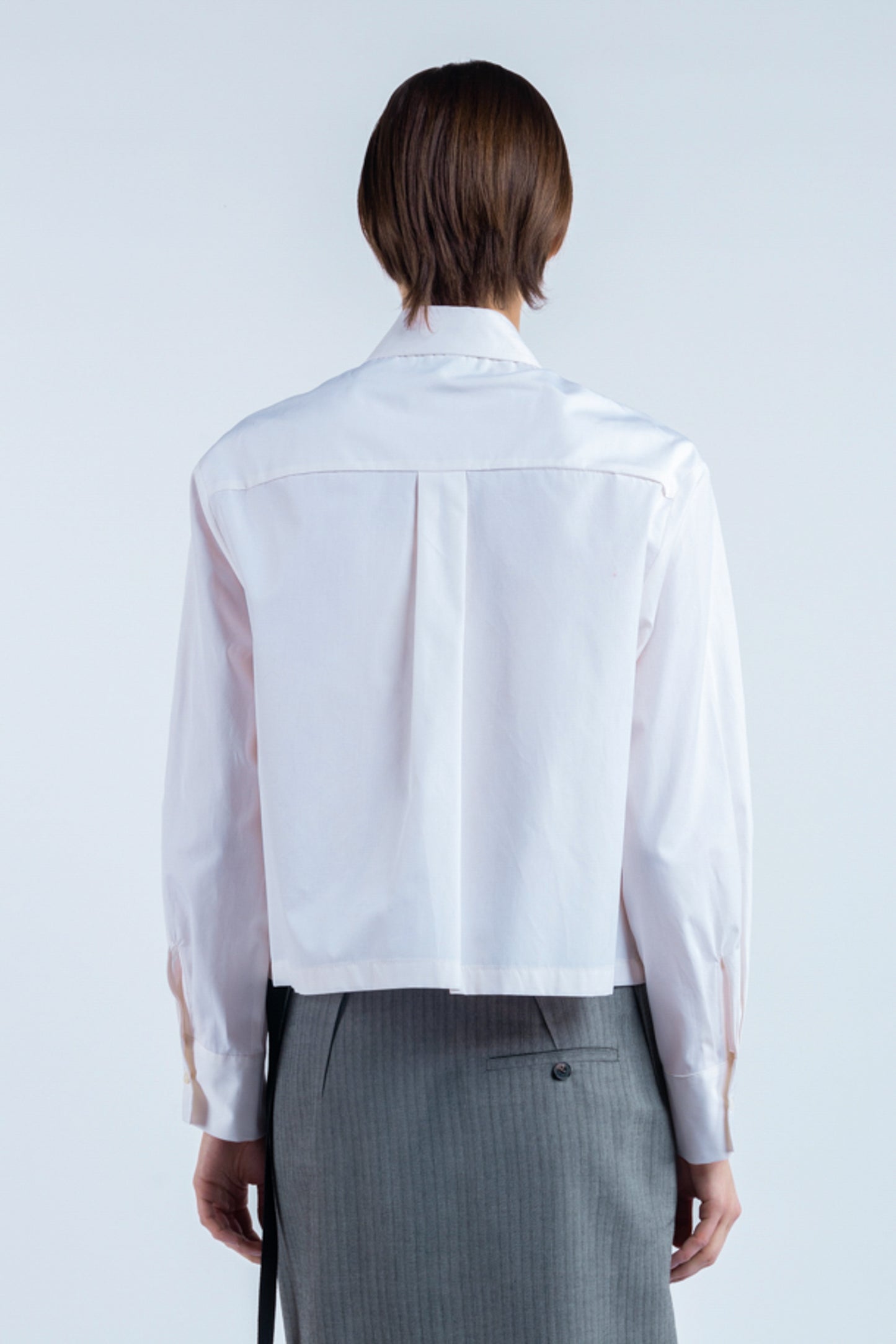 CHEMISE MULTI POCHES BLANCHE