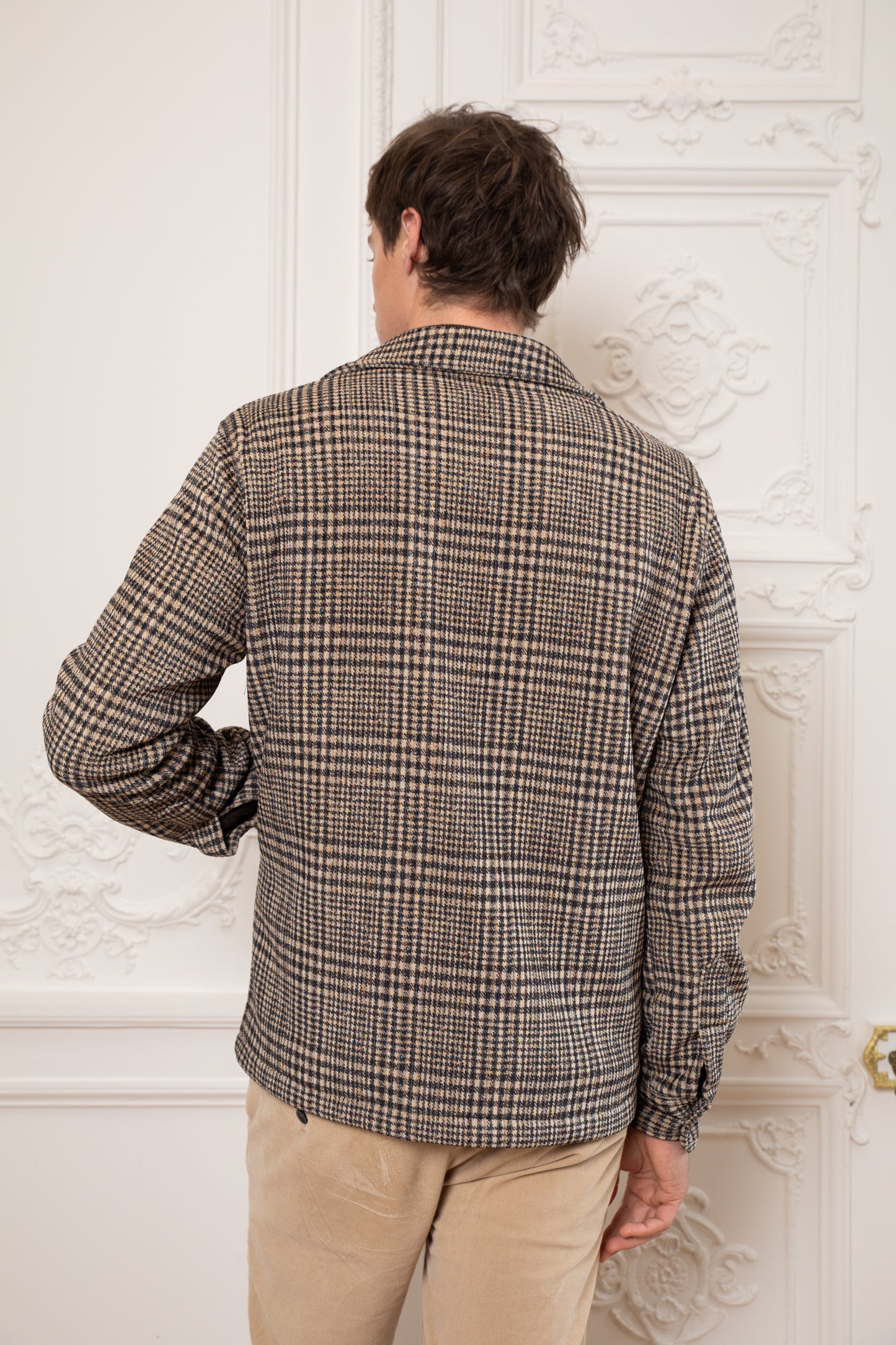 VELVET JACKET TARTAN