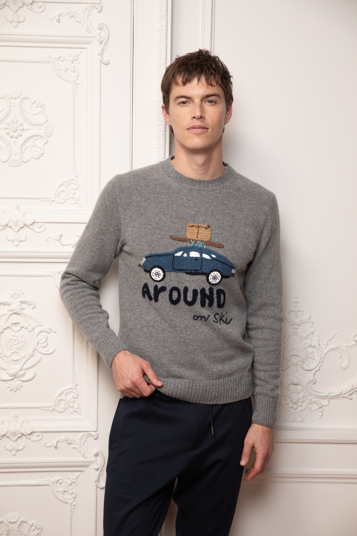 WOOL SWEATER GREY