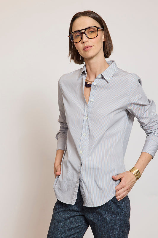 CHEMISE IBIZA RAYURES BICOLORES