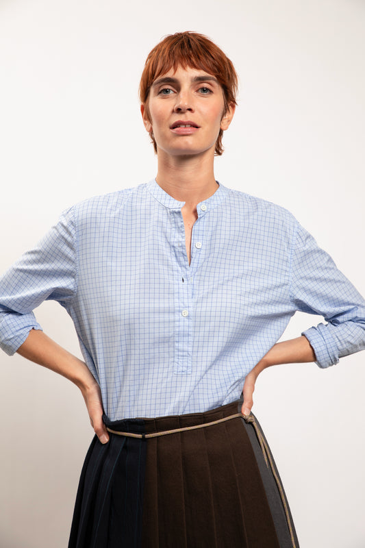 CHEMISE PORTOFINO CARREAUX
