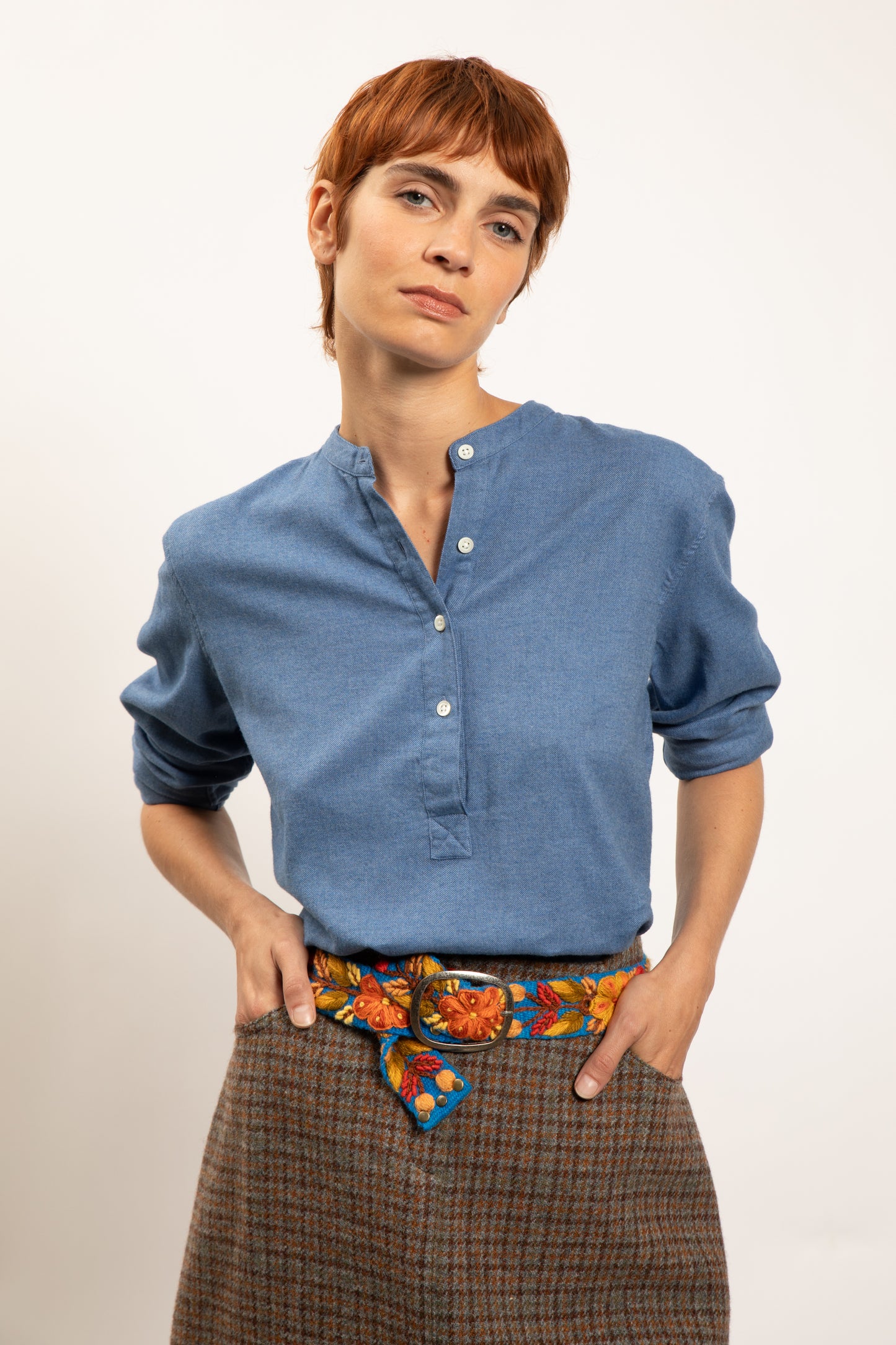 CHEMISE PORTOFINO PILOU INDIGO