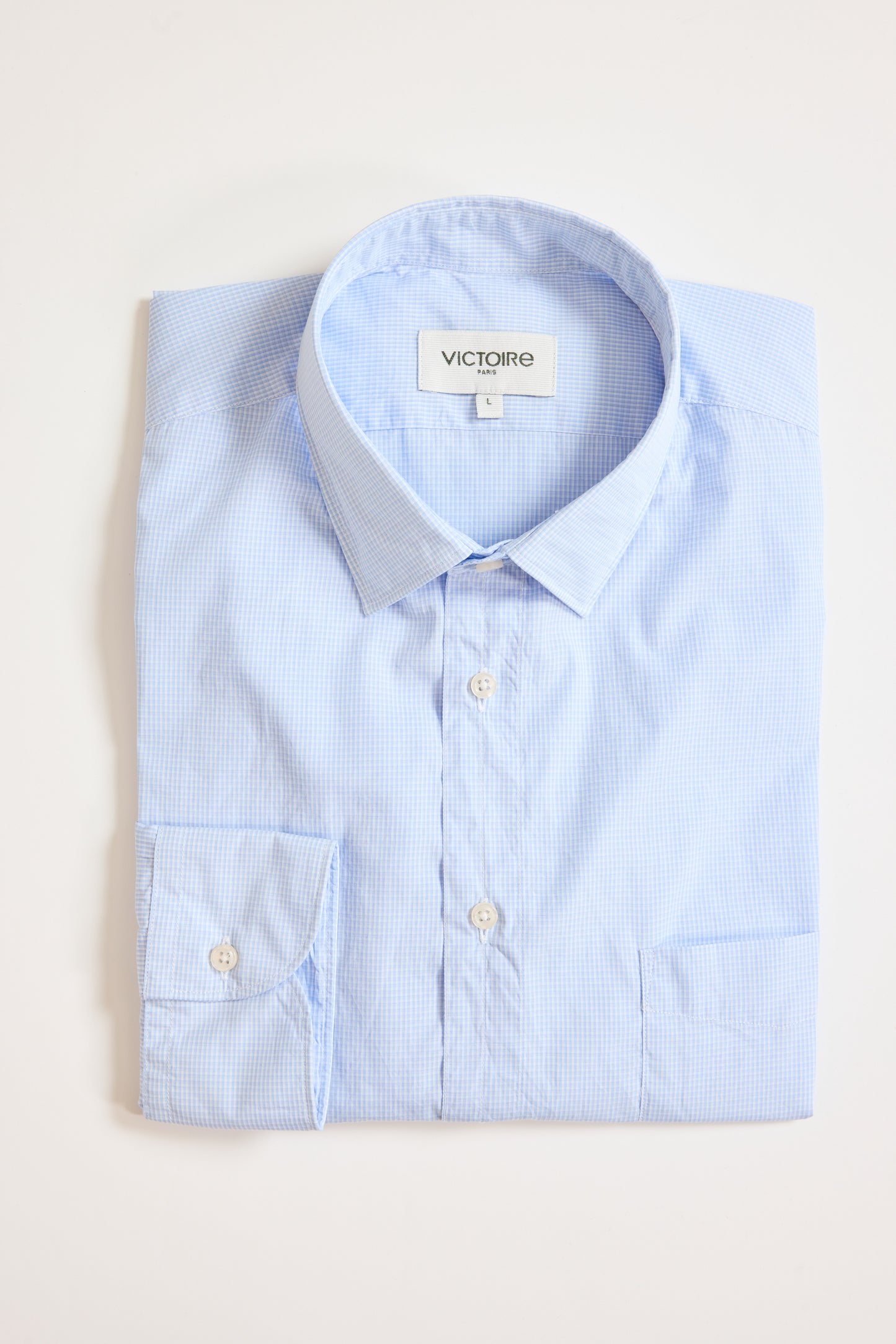 CHEMISE DROITE MINI CARREAUX