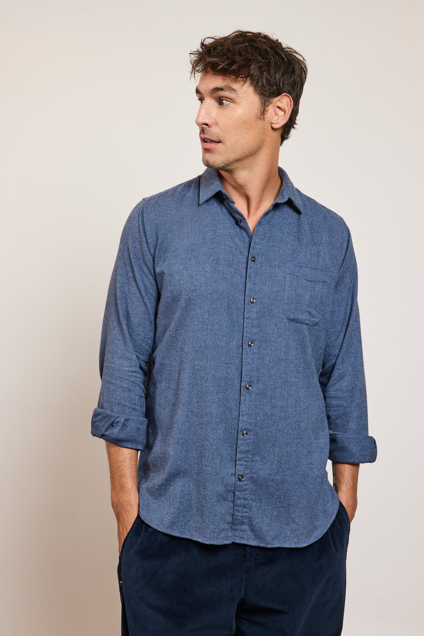 CHEMISE DROITE PILOU JEAN