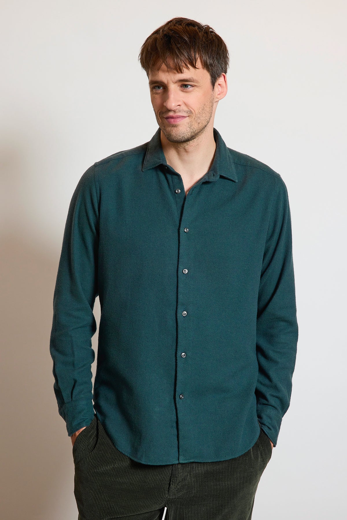 CHEMISE AJUSTÉE GREEN SAPIN