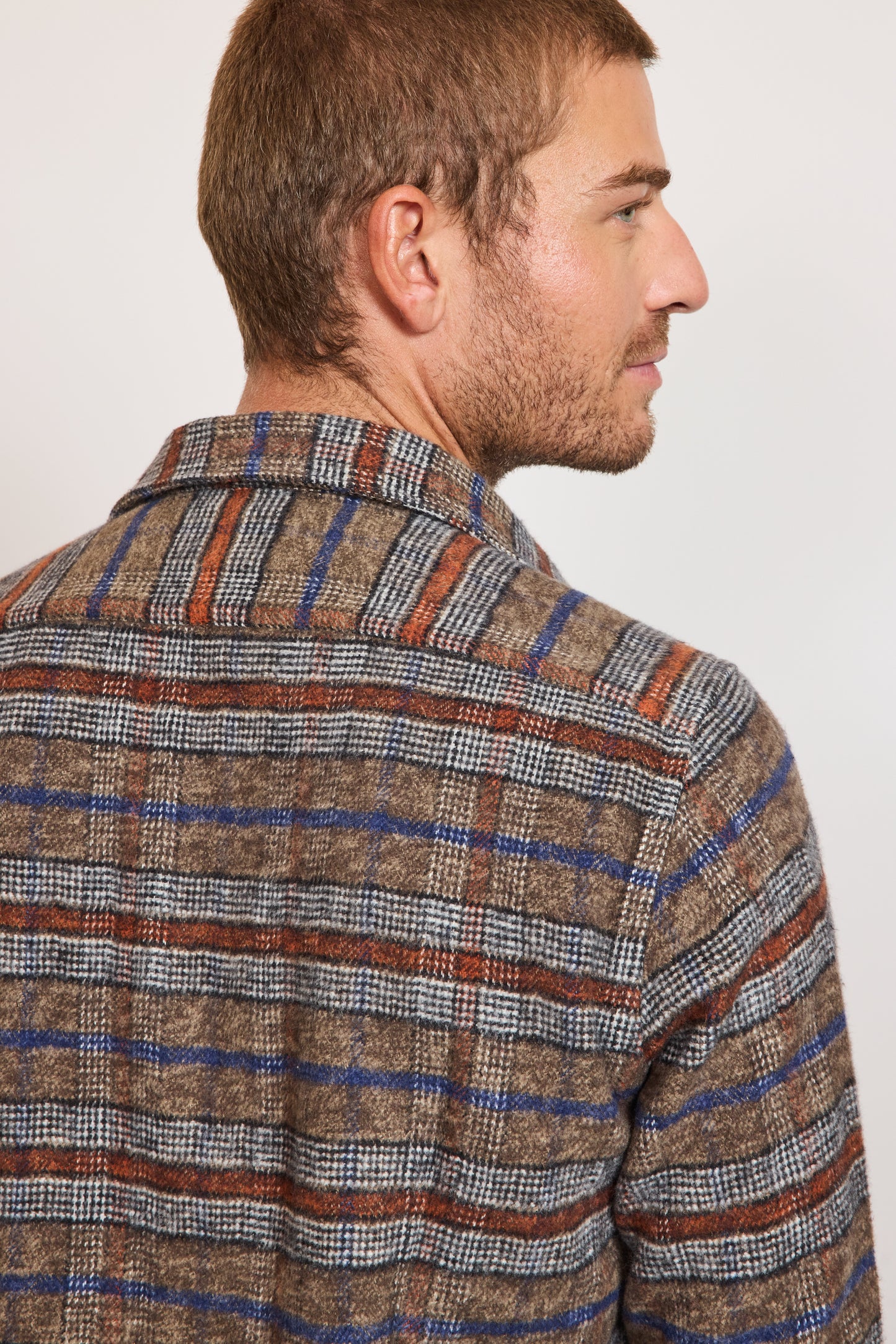 NAVAJO SEMI SLIM SHIRT MOCHA