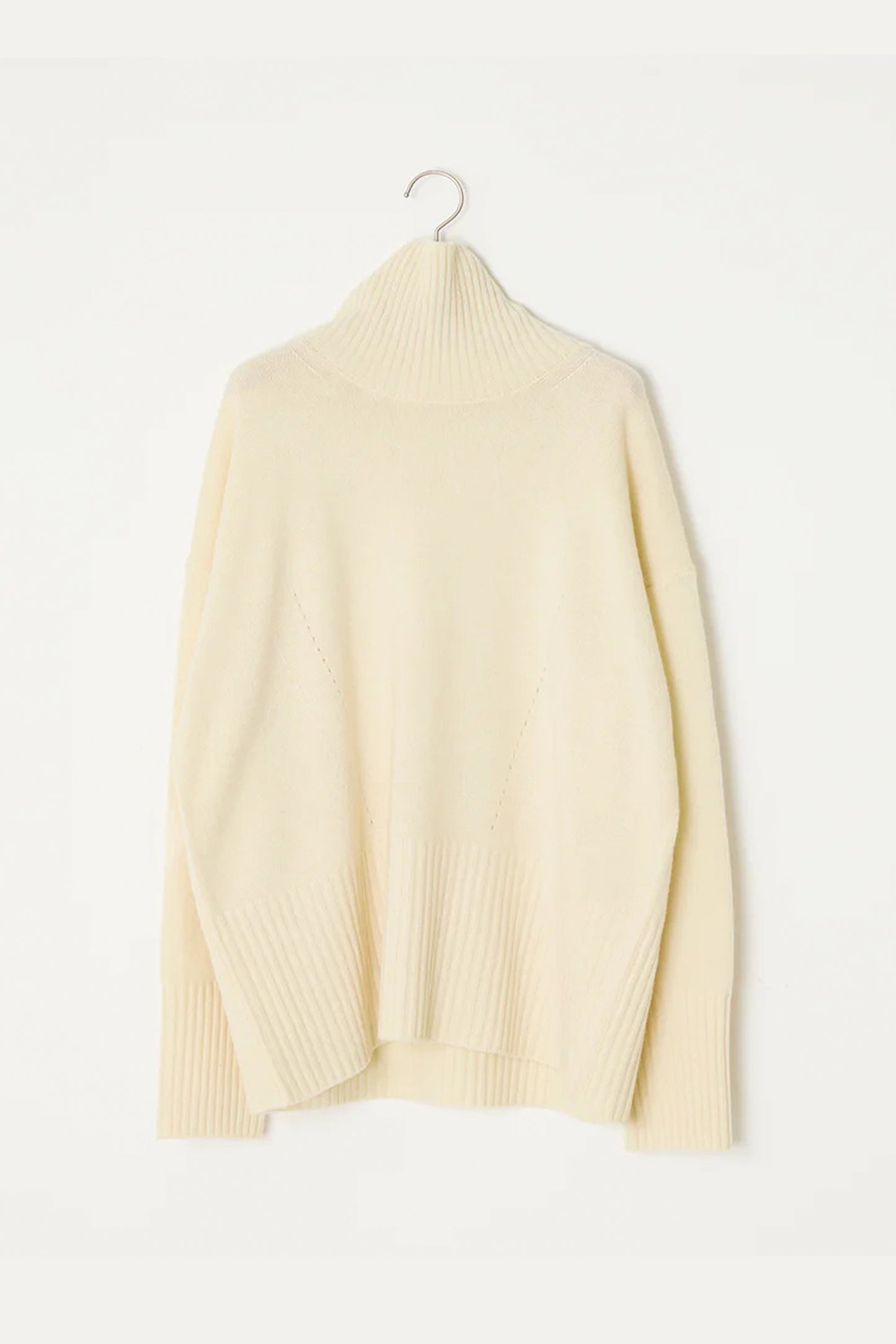 OVERSIZED TURTLENECK OFF-WHITE