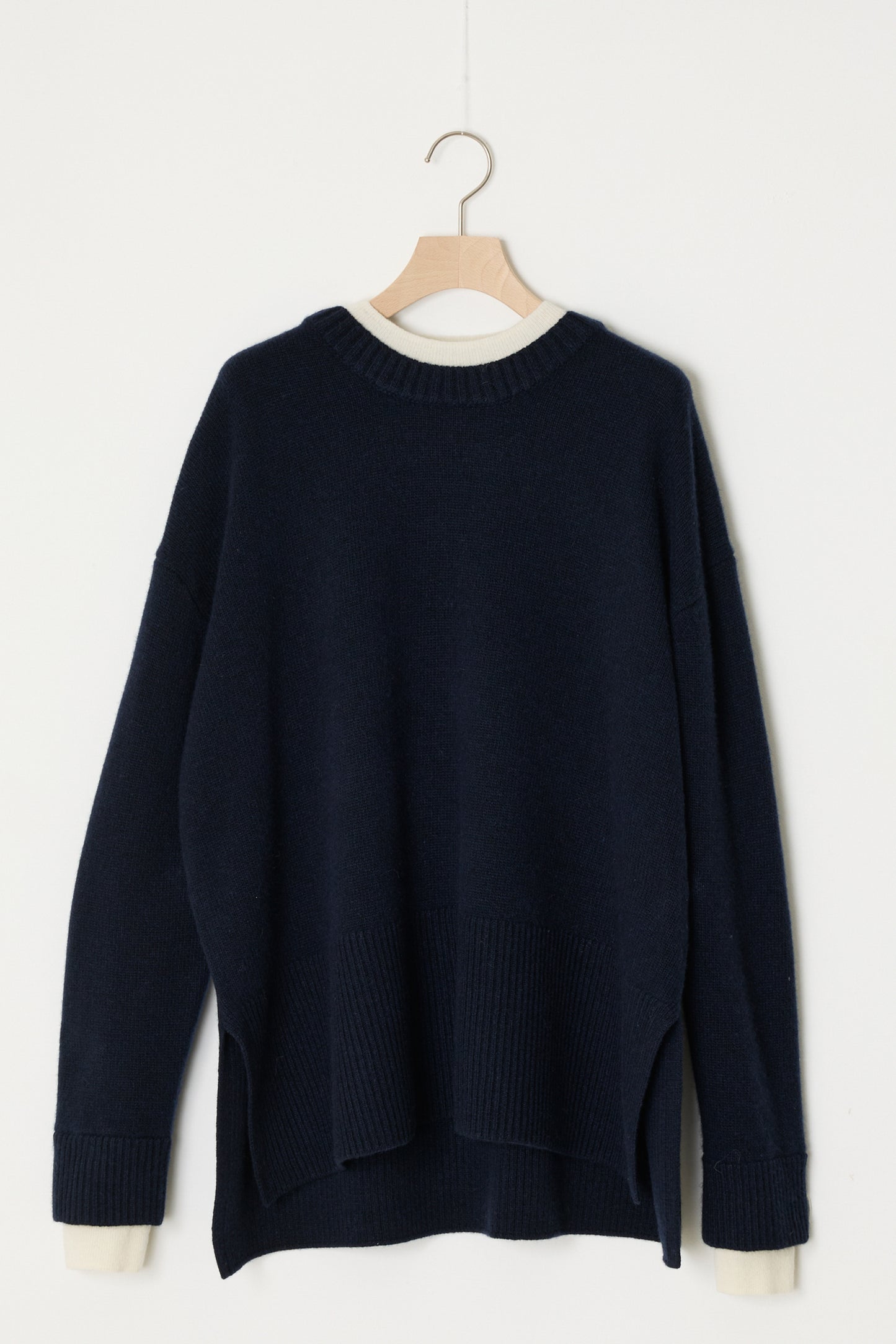 TROMPE L'ŒIL SWEATER NAVY