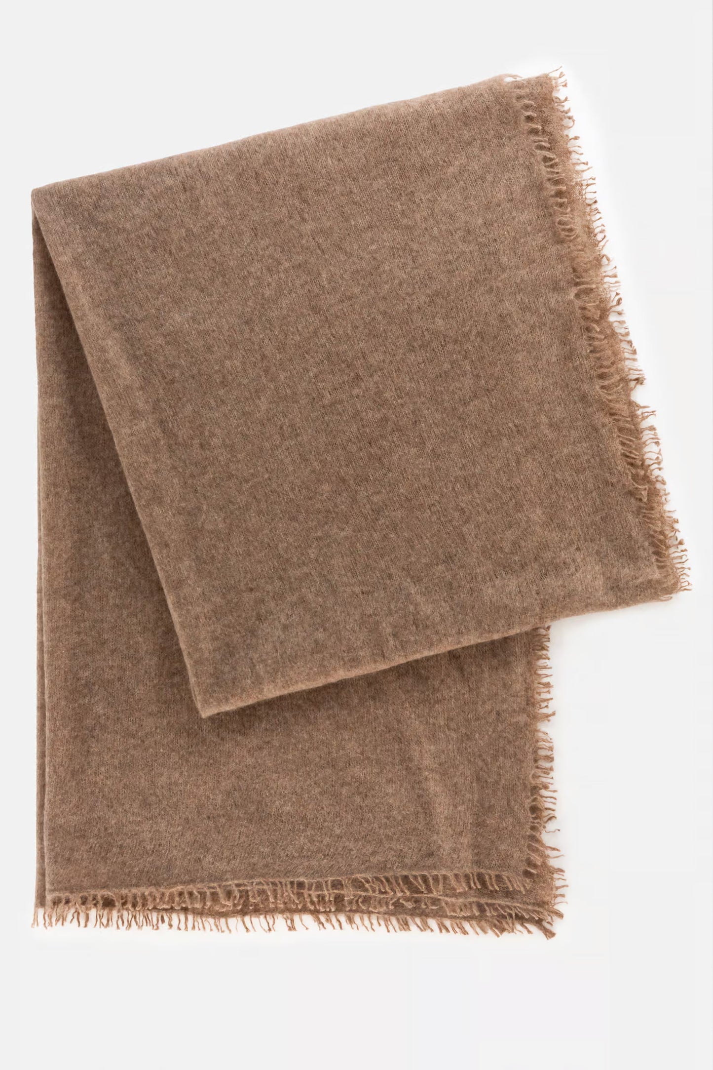 CASHMERE SCARF COFFEE