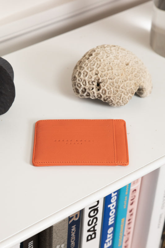 PORTE CARTES ORANGE